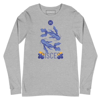 Pisces Unisex Long Sleeve Tee - Raw Edition