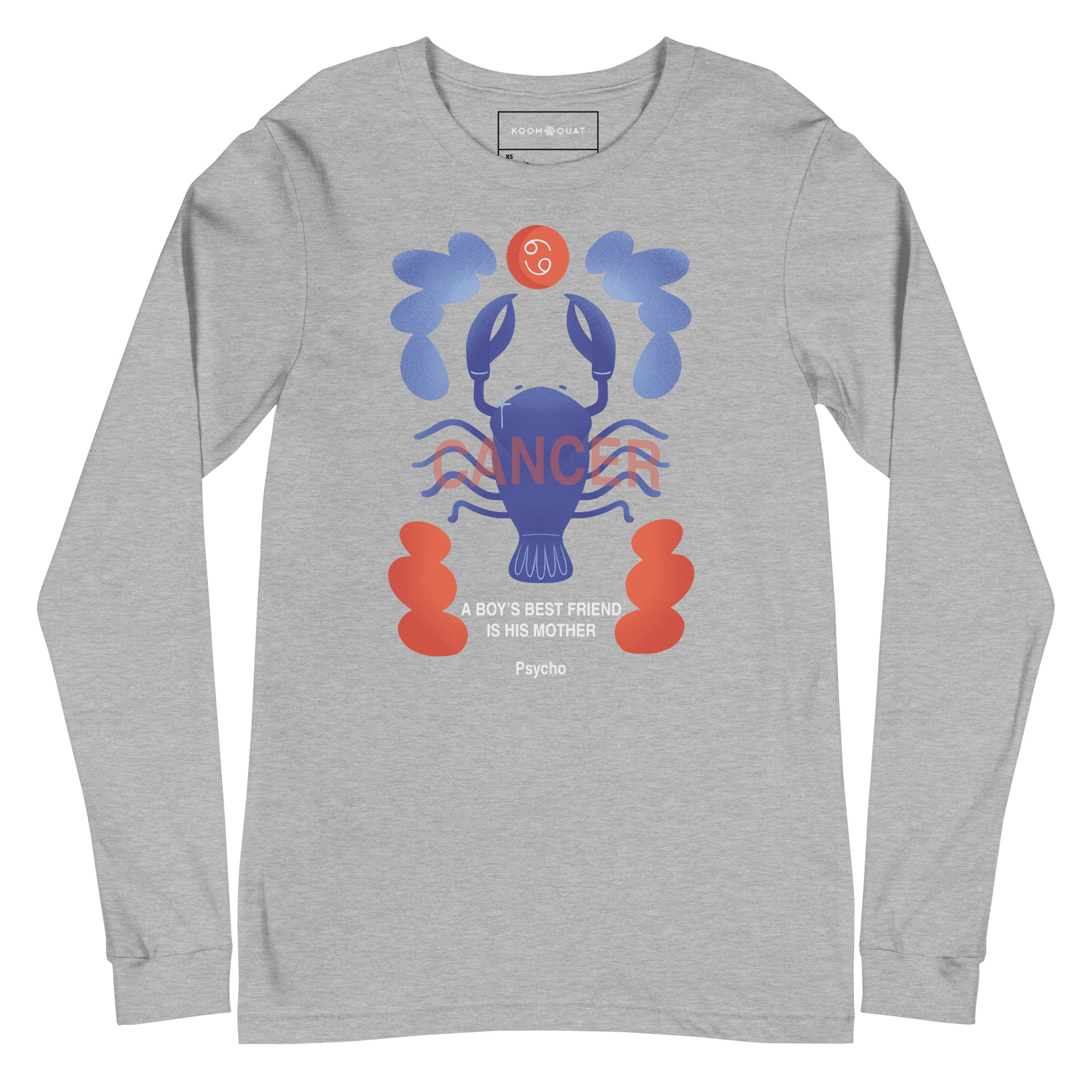 Cancer Unisex Long Sleeve Tee Psycho Edition - 