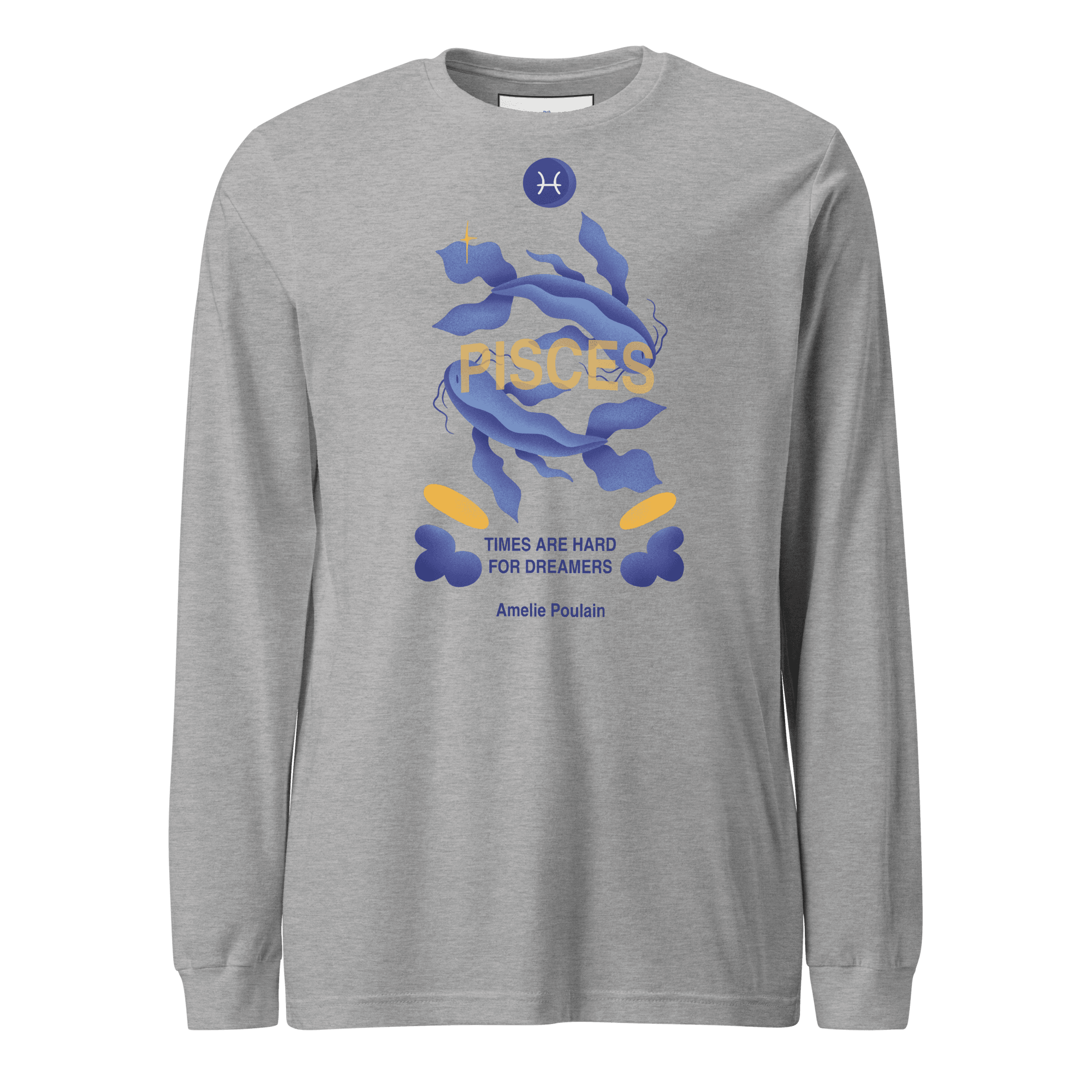 Pisces Unisex Long Sleeve Tee - Amelie Poulain Edition - 