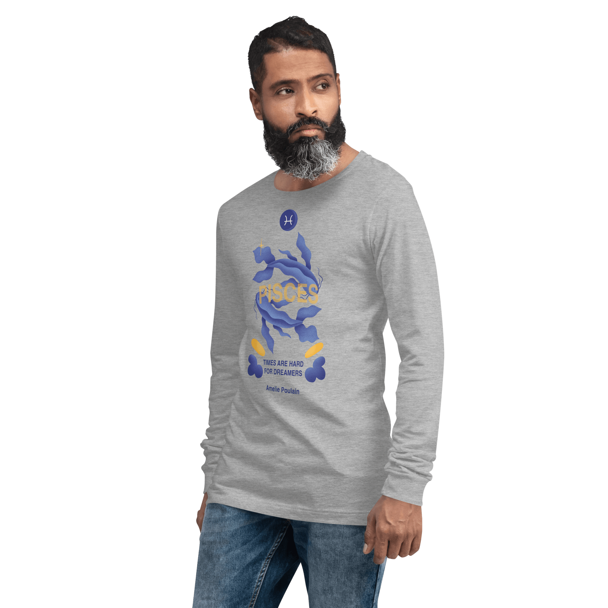 Pisces Unisex Long Sleeve Tee - Amelie Poulain Edition - 