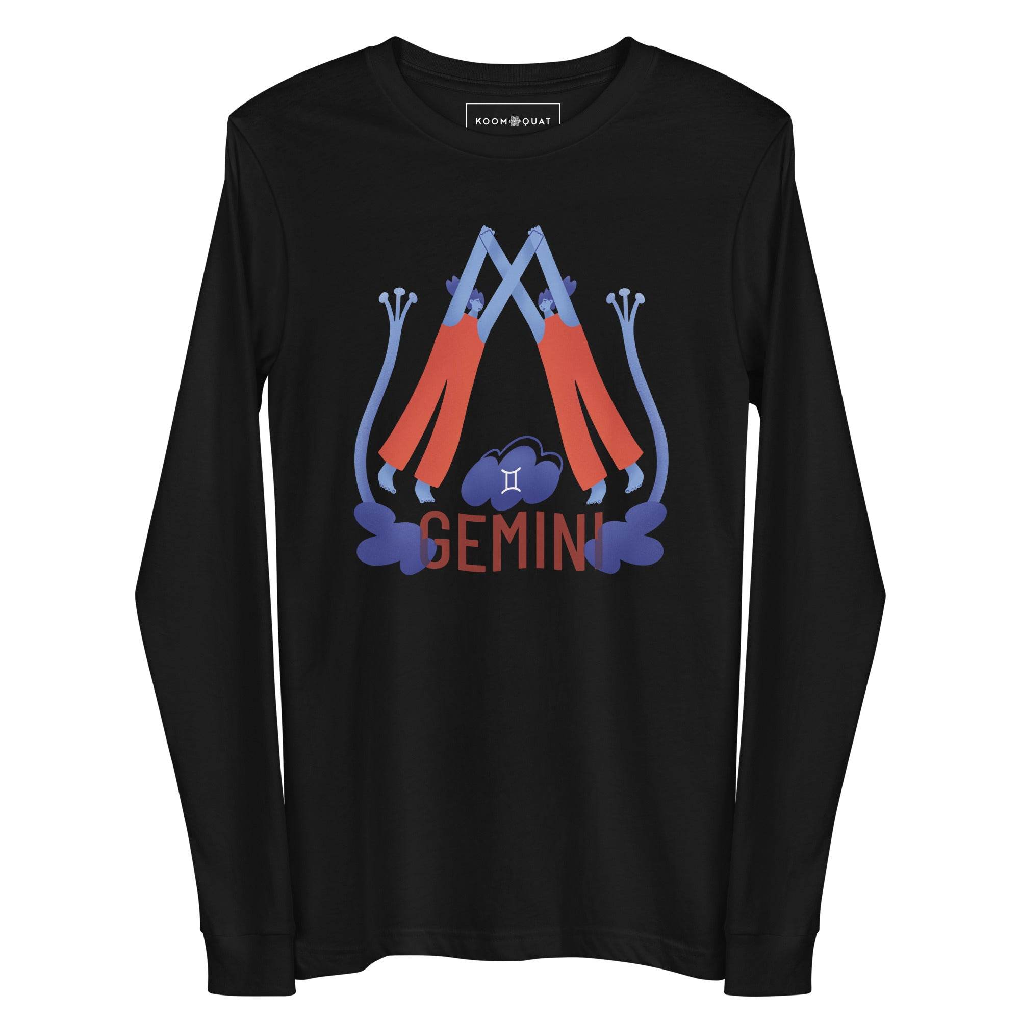 Gemini Unisex Long Sleeve Tee - Raw Edition - 