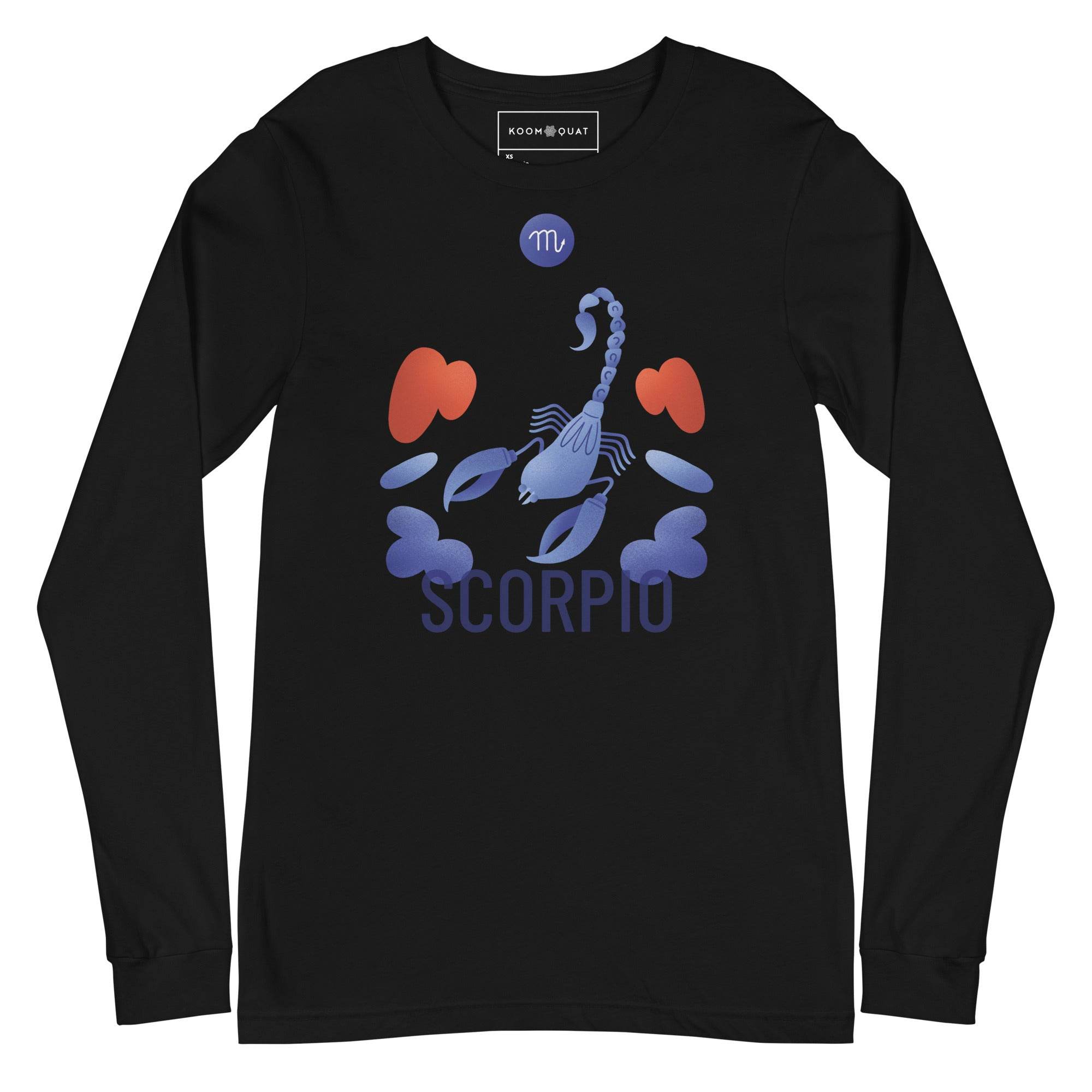 Scorpio Unisex Long Sleeve Tee - Raw Edition - 