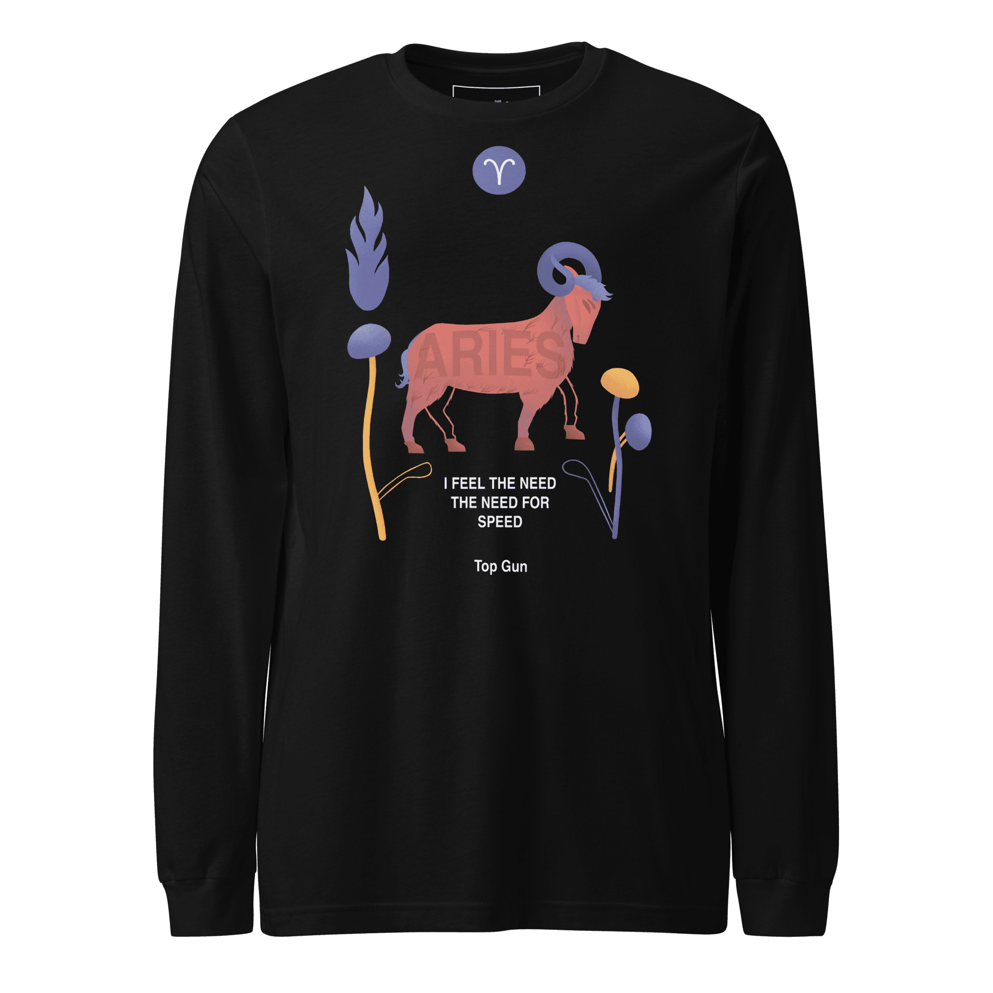 Aries Unisex Long Sleeve Tee Top Gun - Edition - 