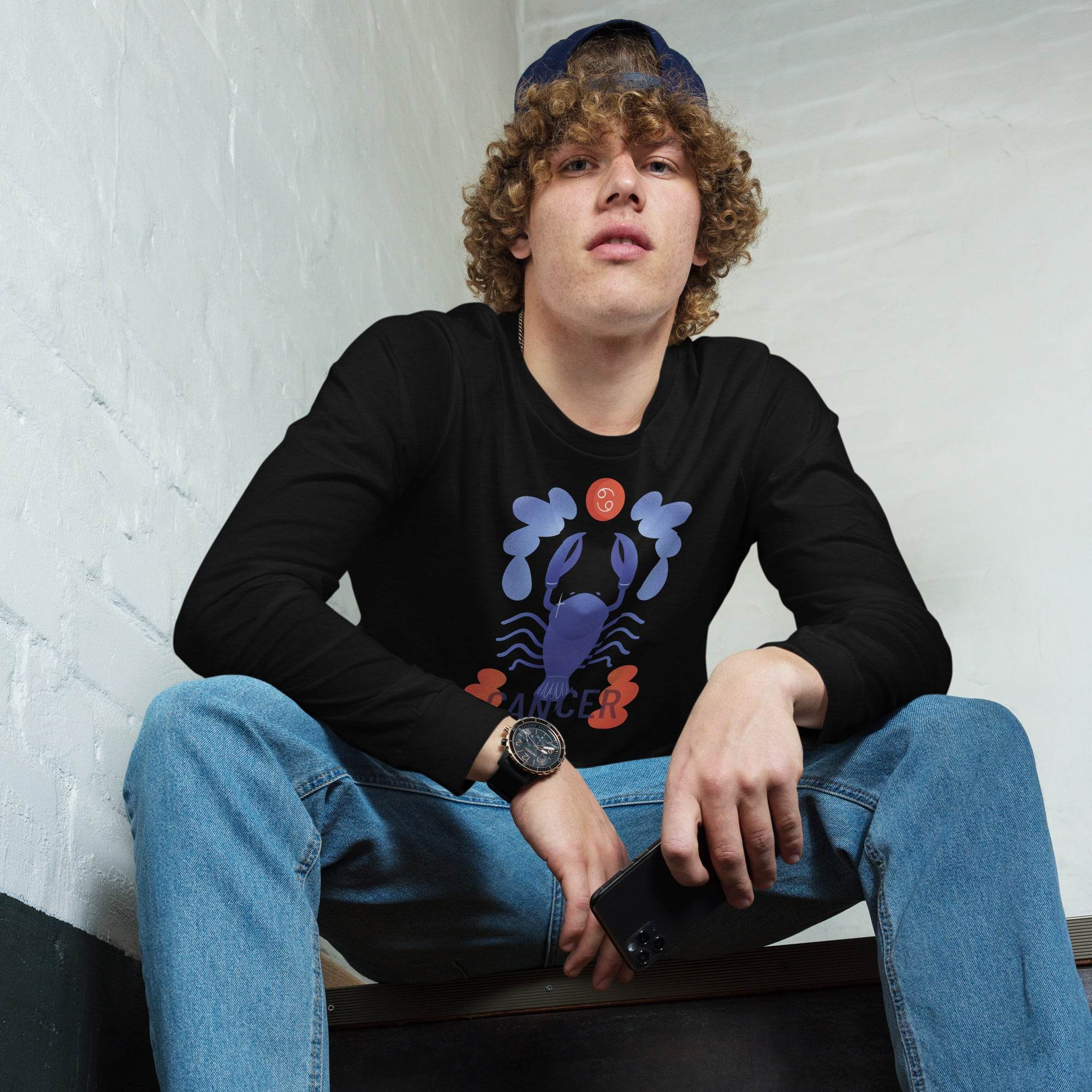 Cancer Unisex Long Sleeve Tee - Raw Edition - 