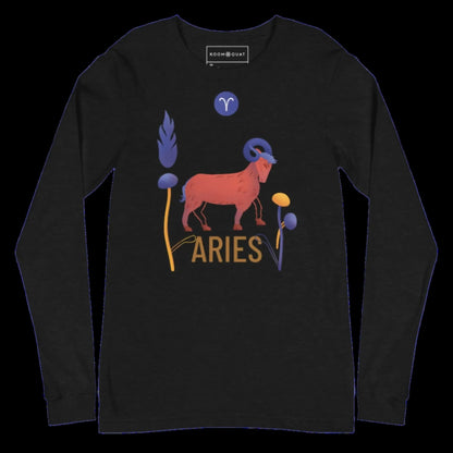 Aries Unisex Long Sleeve Tee Raw