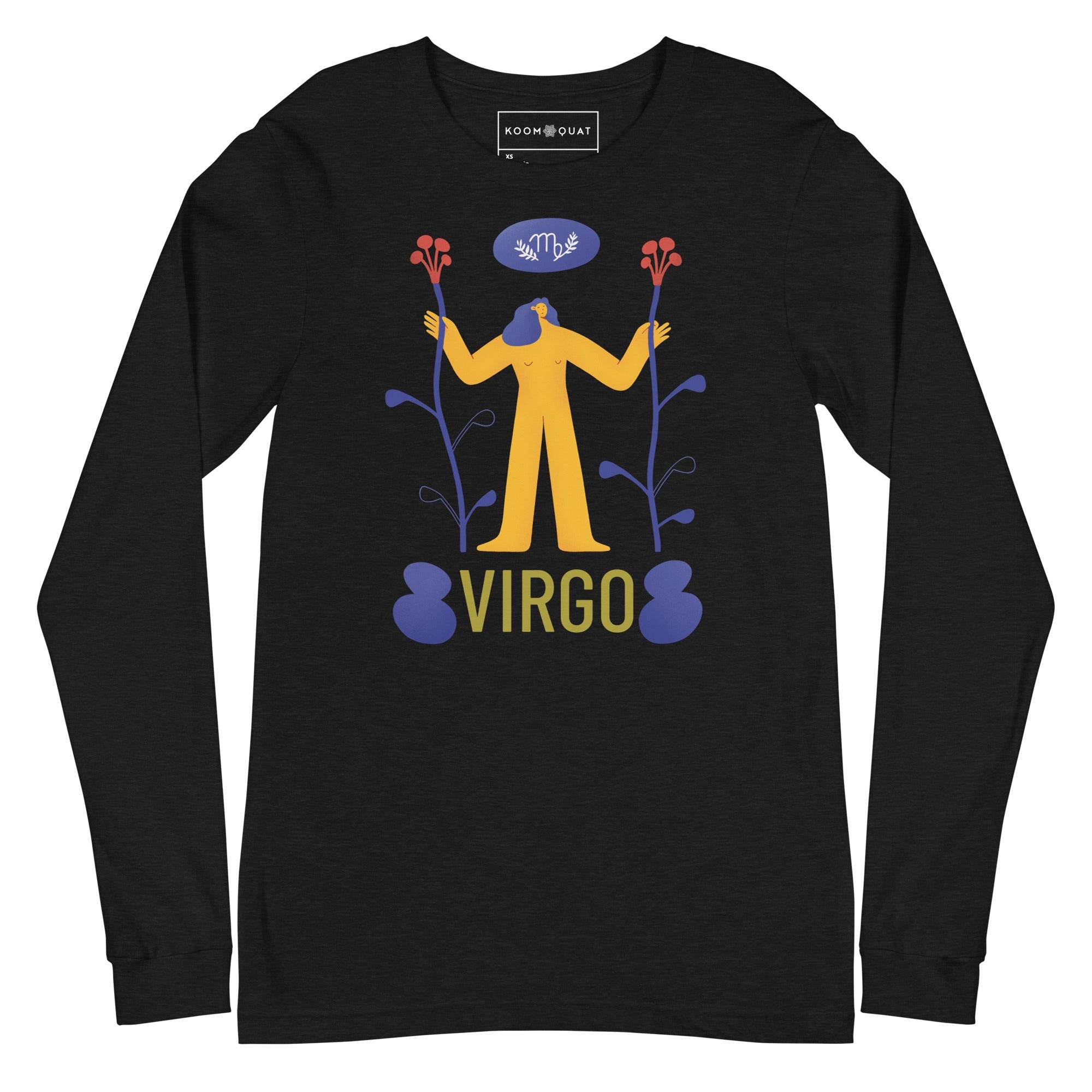 Virgo Unisex Long Sleeve Tee - Raw Edition - 