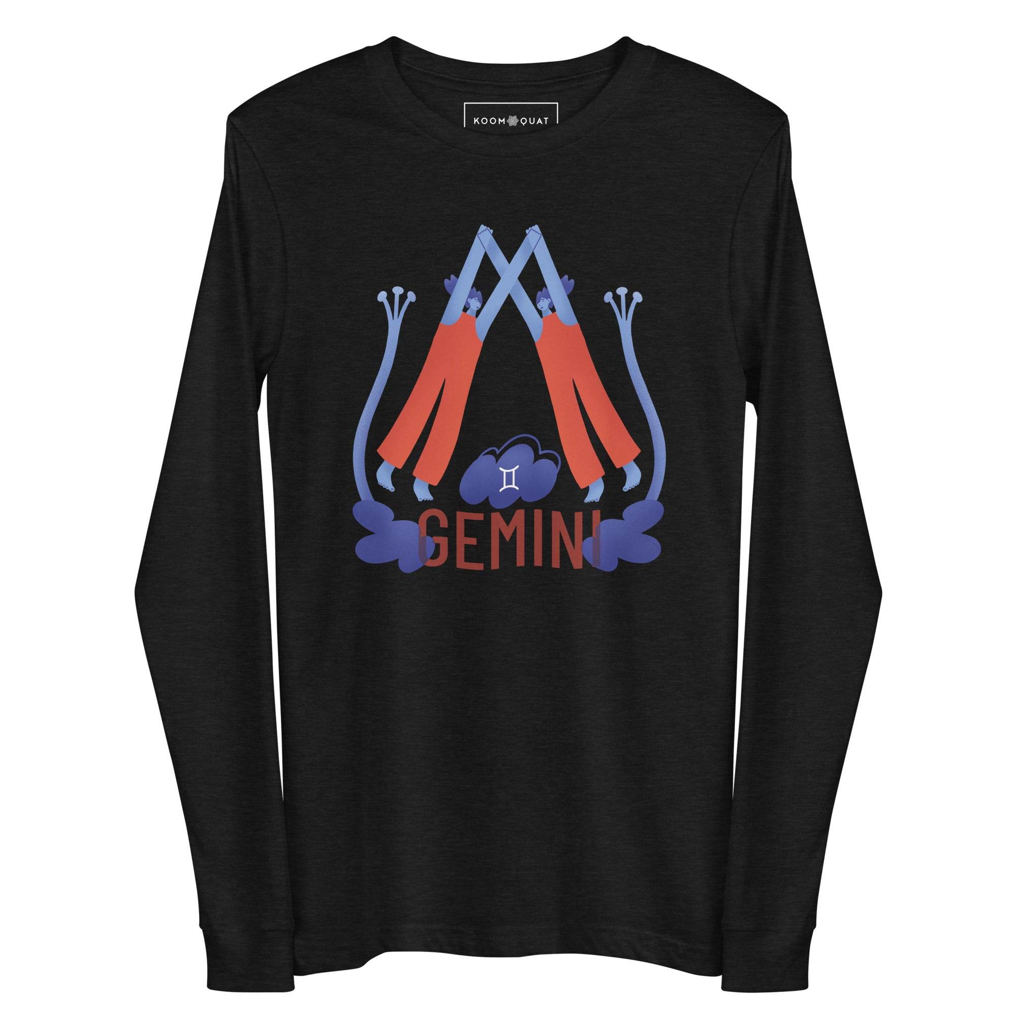 Gemini Unisex Long Sleeve Tee - Raw Edition - 