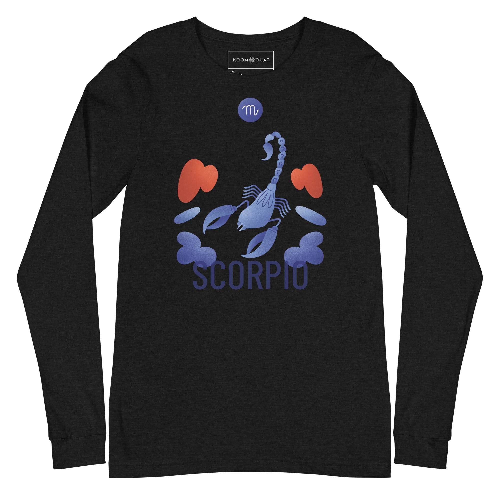 Scorpio Unisex Long Sleeve Tee - Raw Edition - 