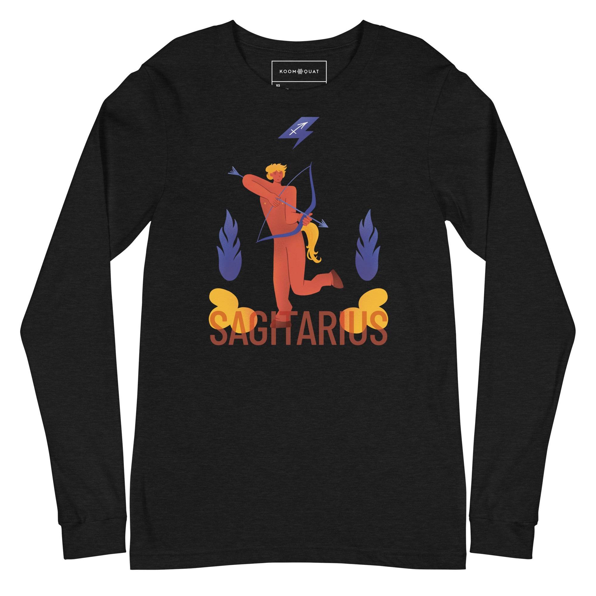 Sagittarius Unisex Long Sleeve Tee - Raw Edition - 