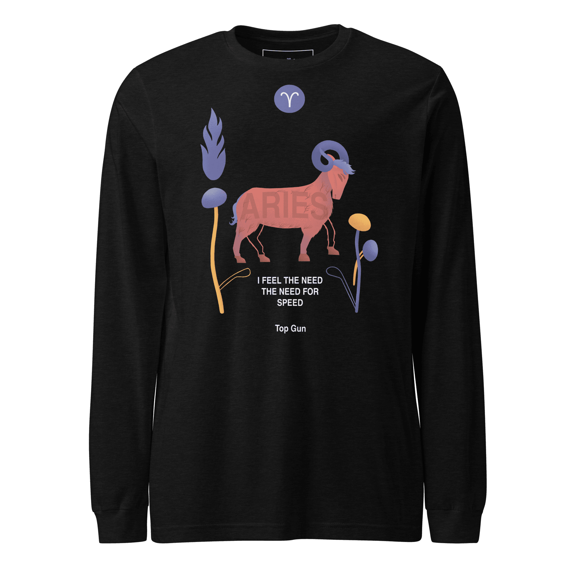Aries Unisex Long Sleeve Tee Top Gun - Edition - 