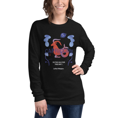 Capricorn Unisex Long Sleeve Tee - Lethal Weapon Edition