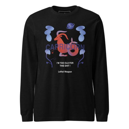 Capricorn Unisex Long Sleeve Tee - Lethal Weapon Edition