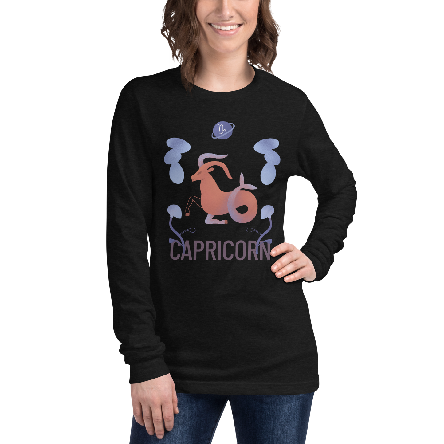 Capricorn Unisex Long Sleeve Tee - Raw Edition