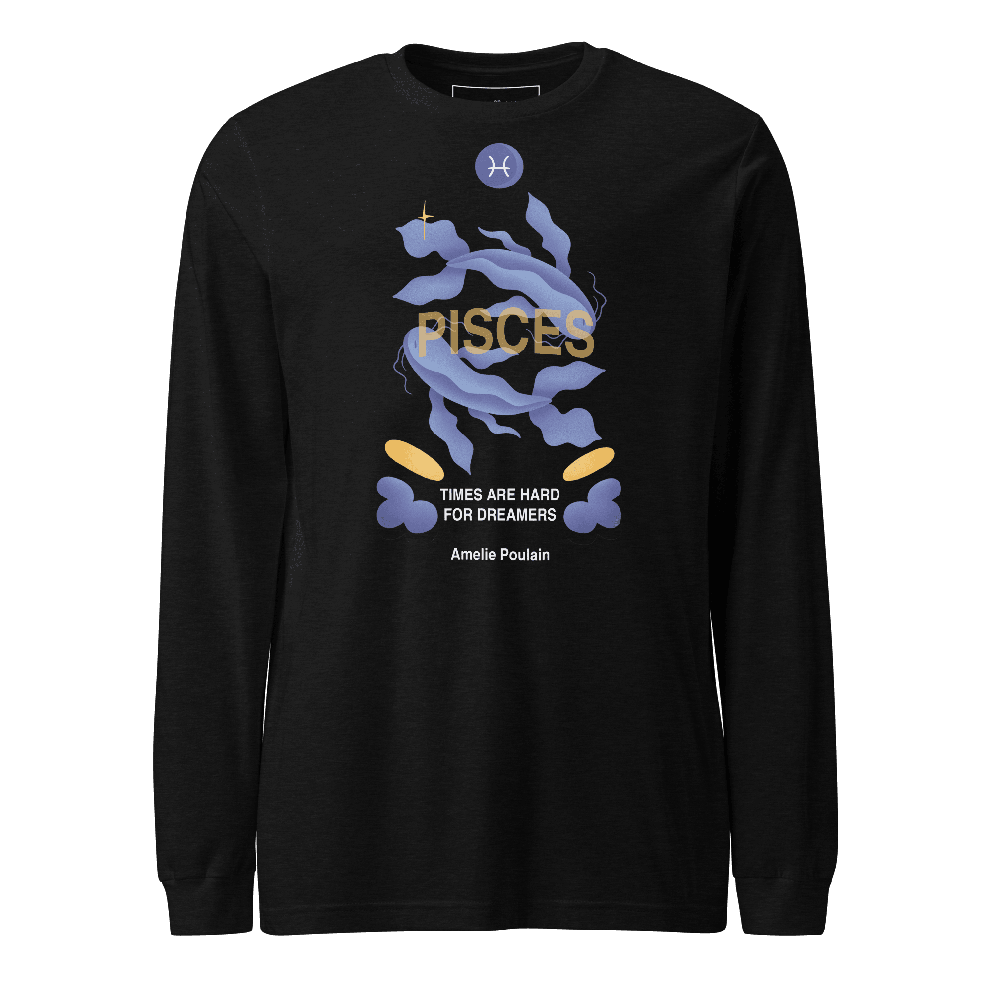 Pisces Unisex Long Sleeve Tee - Amelie Poulain Edition - 