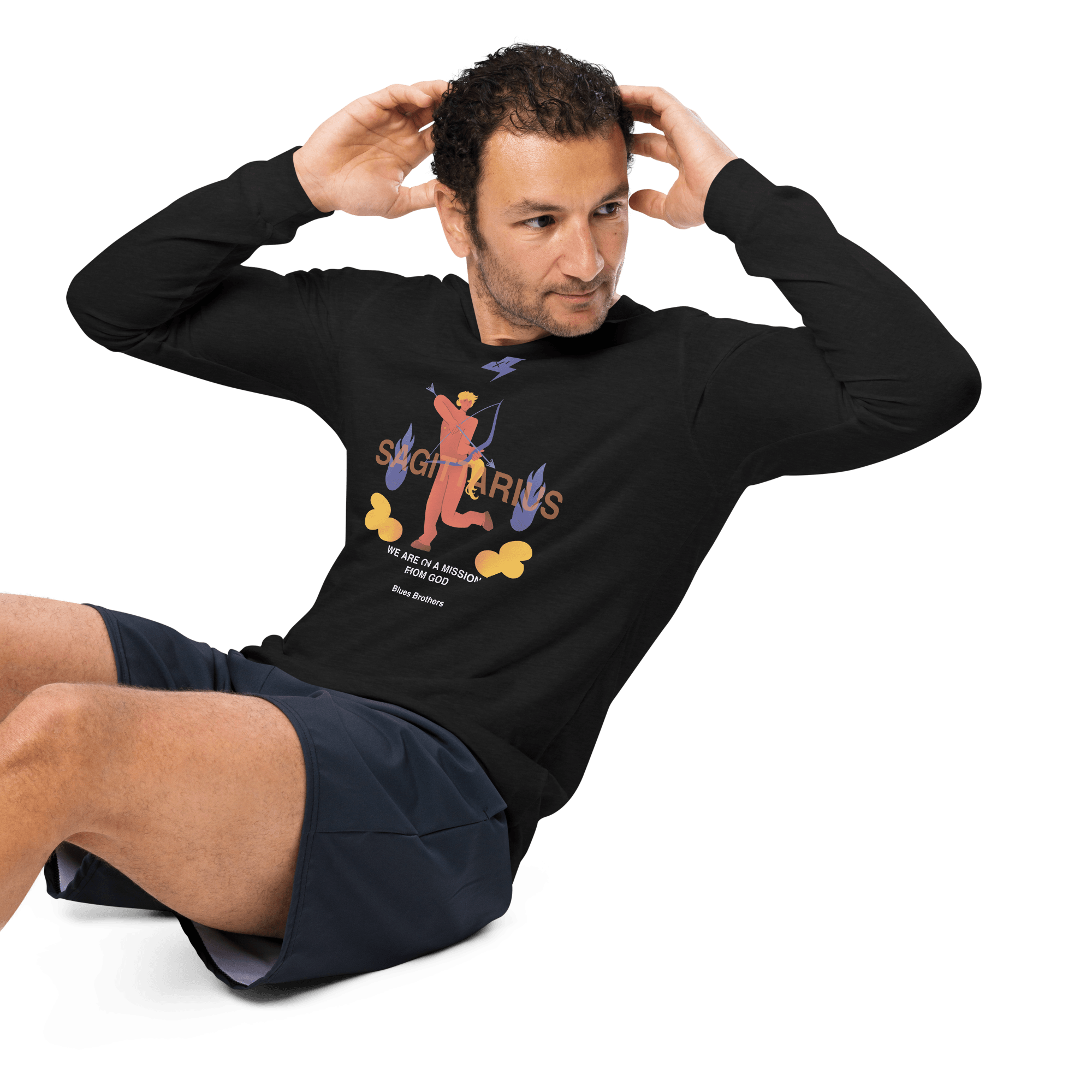 Sagittarius Unisex Long Sleeve Tee - The Blues Brothers Edition - 