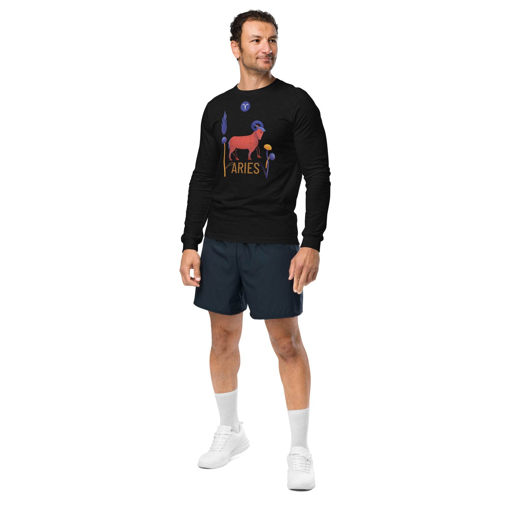 Aries Unisex Long Sleeve Tee Raw - 