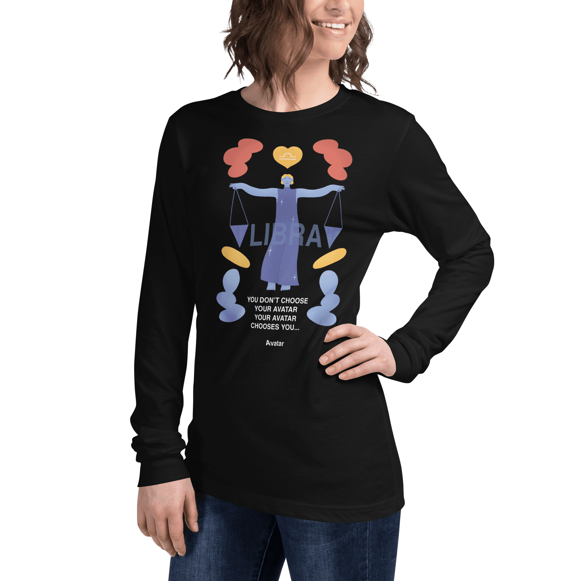 Libra Unisex Long Sleeve Tee - Avatar Edition - 