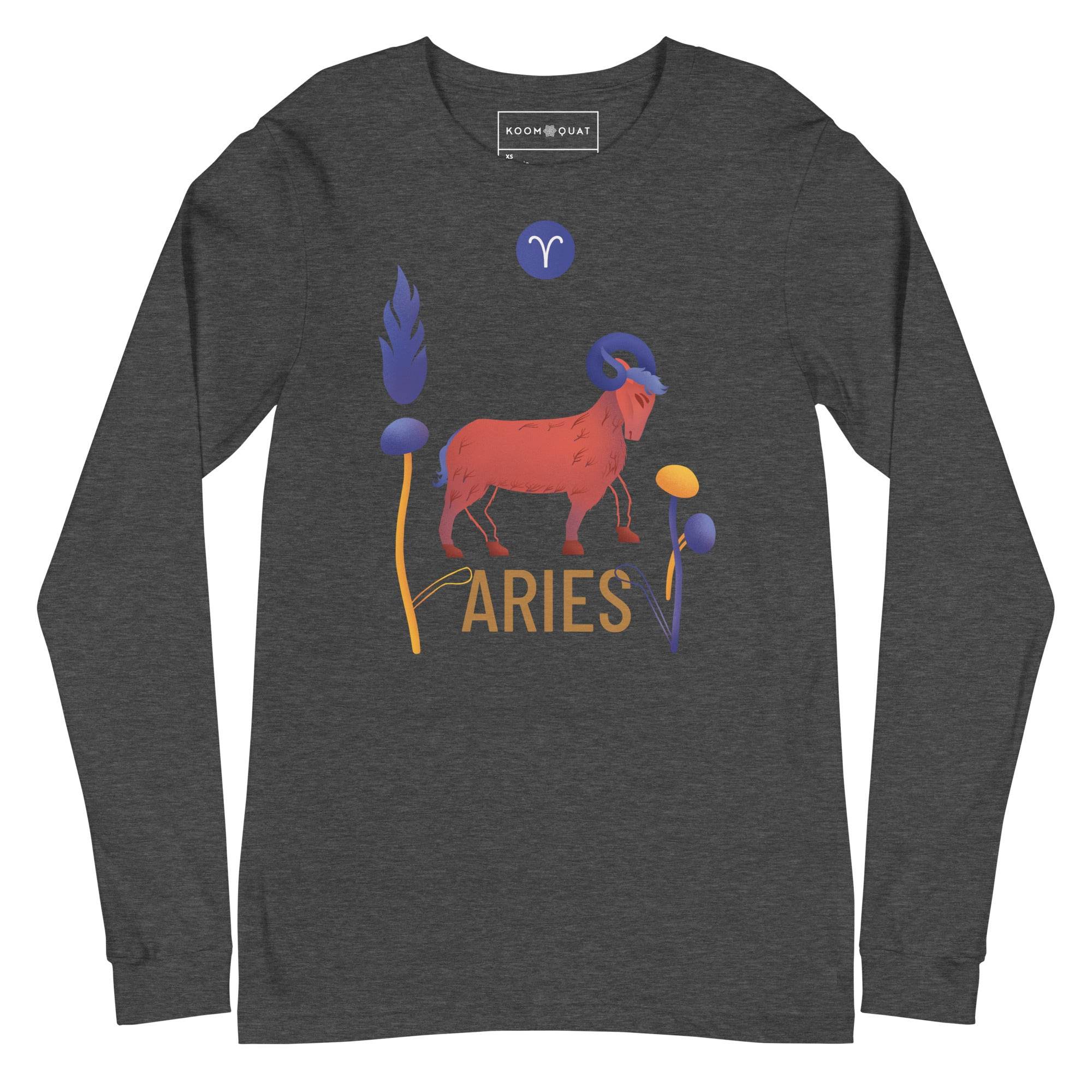 Aries Unisex Long Sleeve Tee Raw - 
