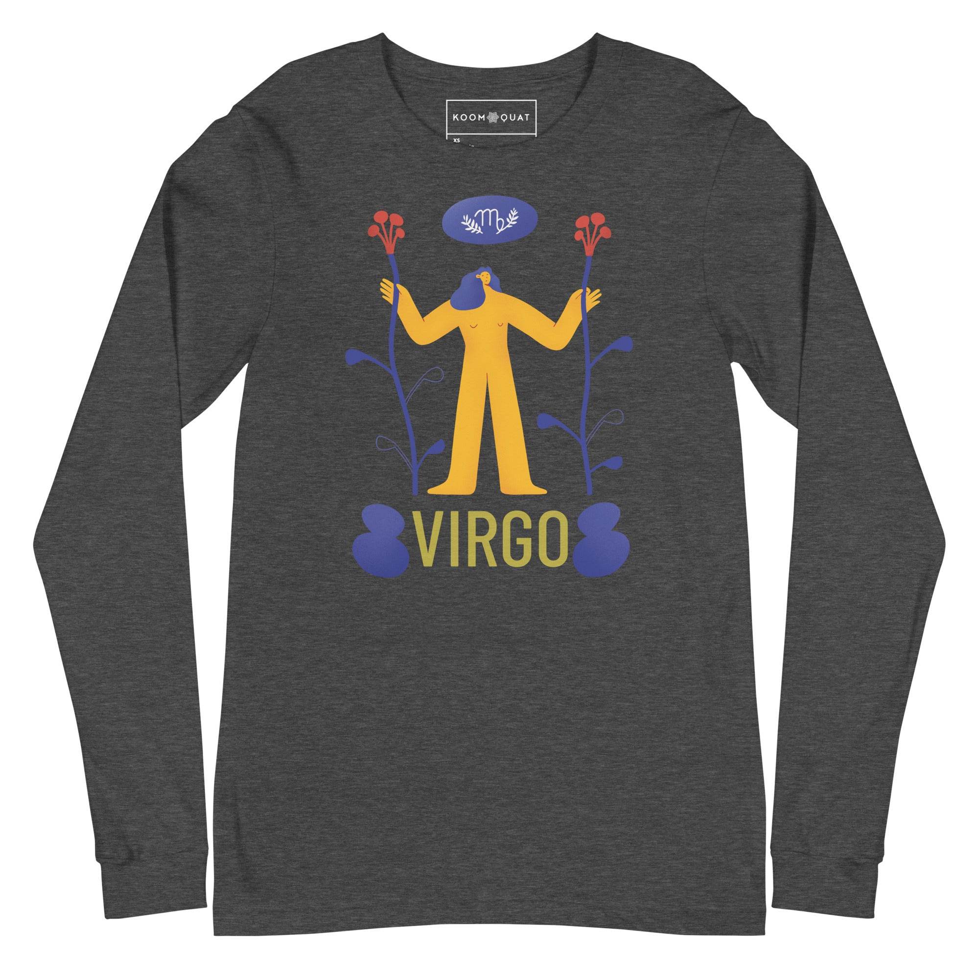 Virgo Unisex Long Sleeve Tee - Raw Edition - 