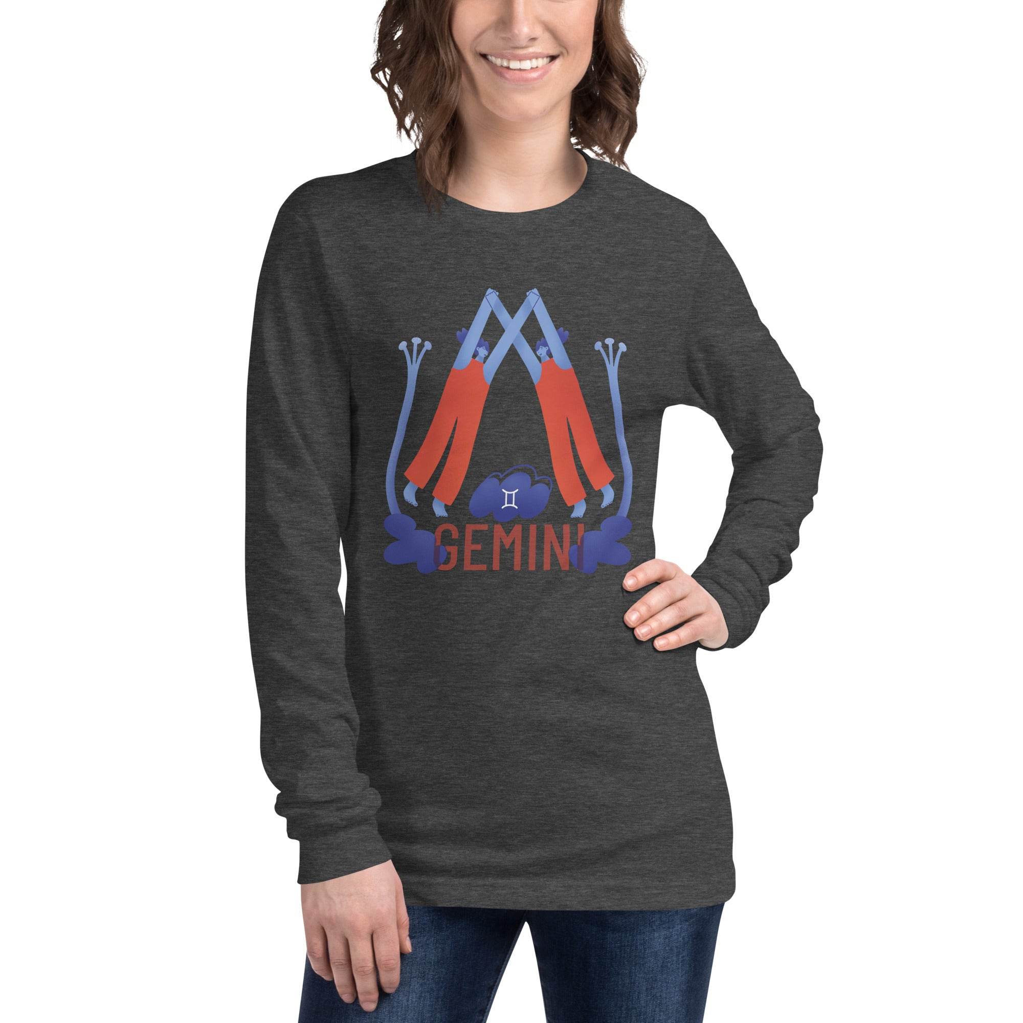 Gemini Unisex Long Sleeve Tee - Raw Edition - 