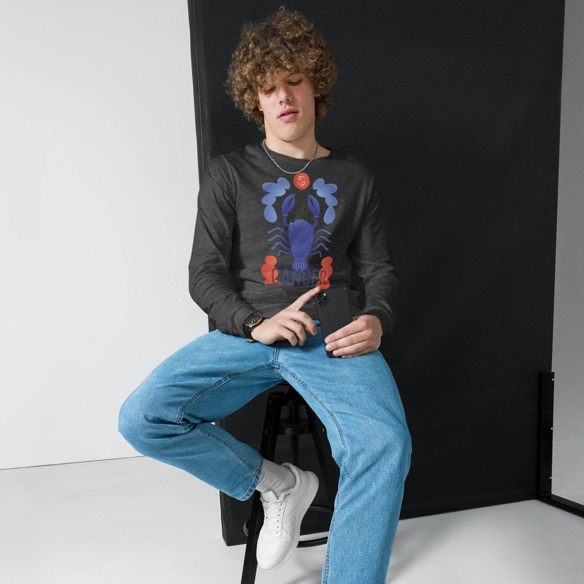 Cancer Unisex Long Sleeve Tee - Raw Edition - 