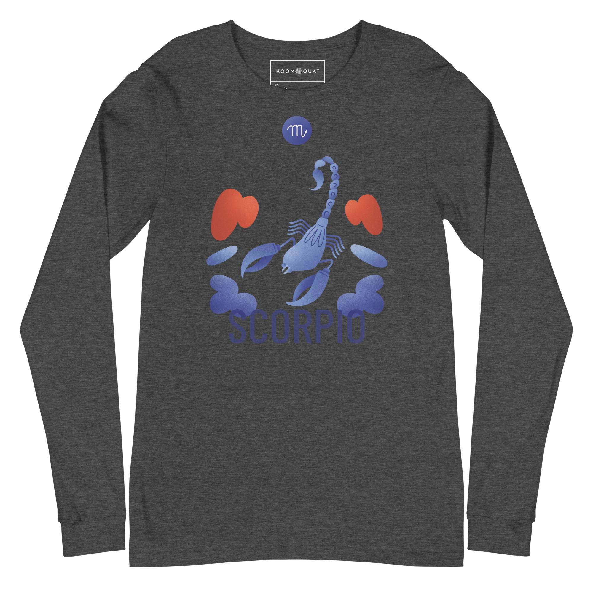 Scorpio Unisex Long Sleeve Tee - Raw Edition - 