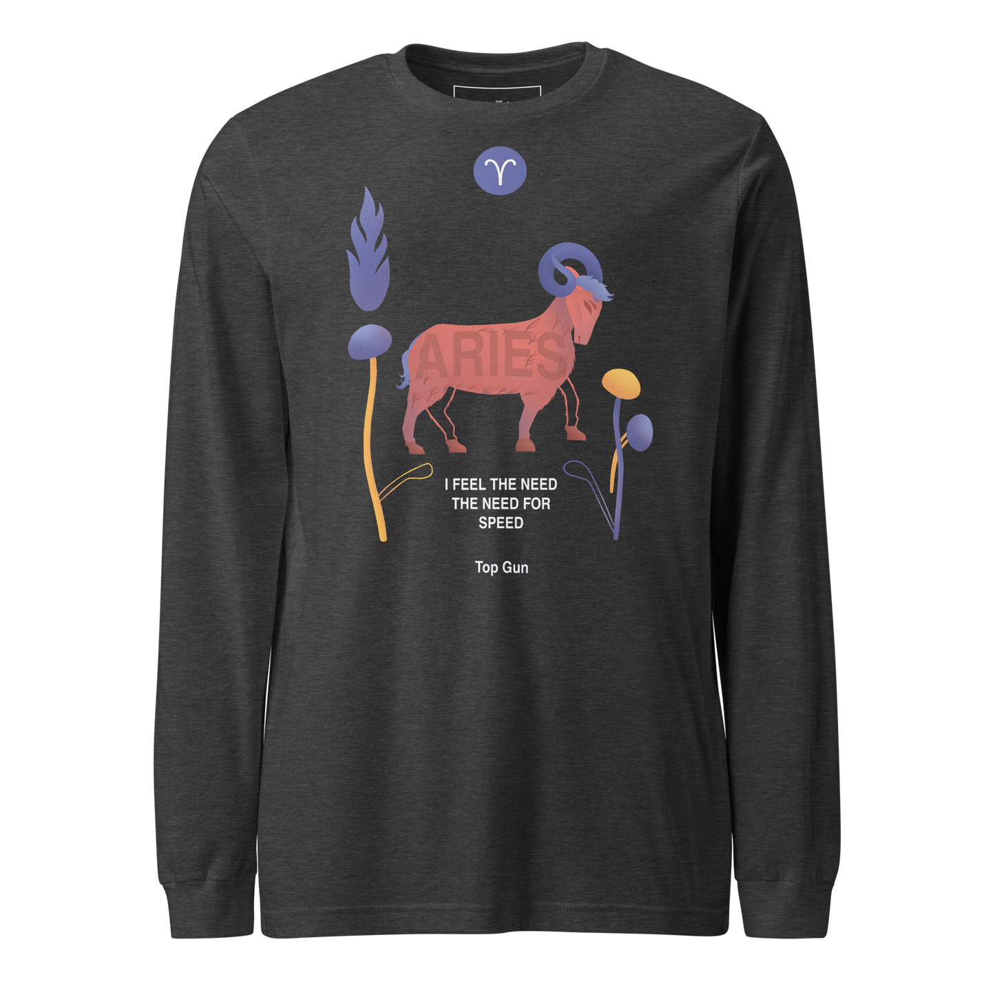 Aries Unisex Long Sleeve Tee Top Gun - Edition