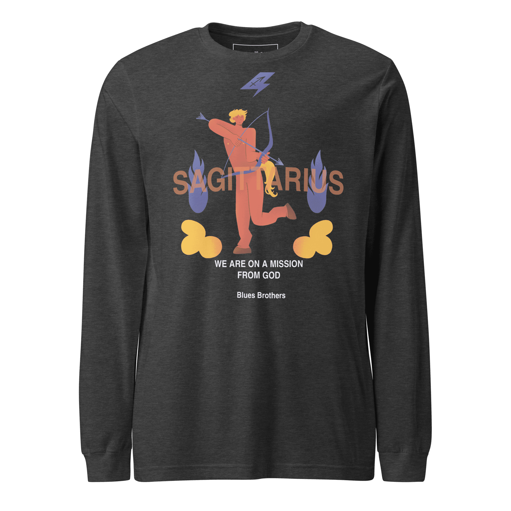 Sagittarius Unisex Long Sleeve Tee - The Blues Brothers Edition - 