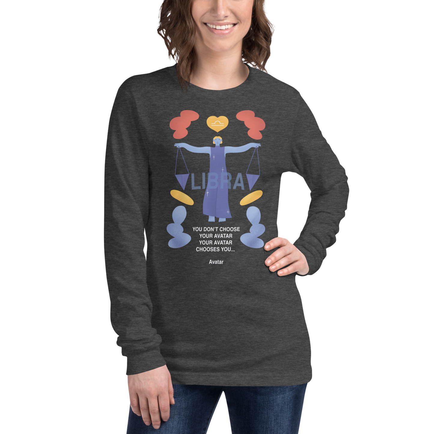 Libra Unisex Long Sleeve Tee - Avatar Edition