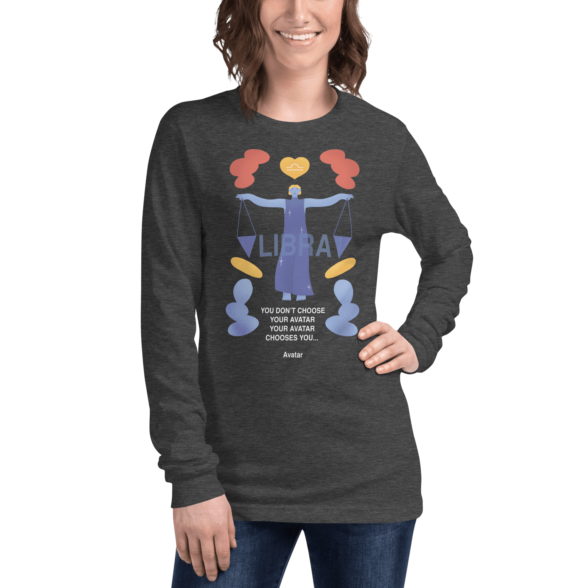 Libra Unisex Long Sleeve Tee - Avatar Edition - 