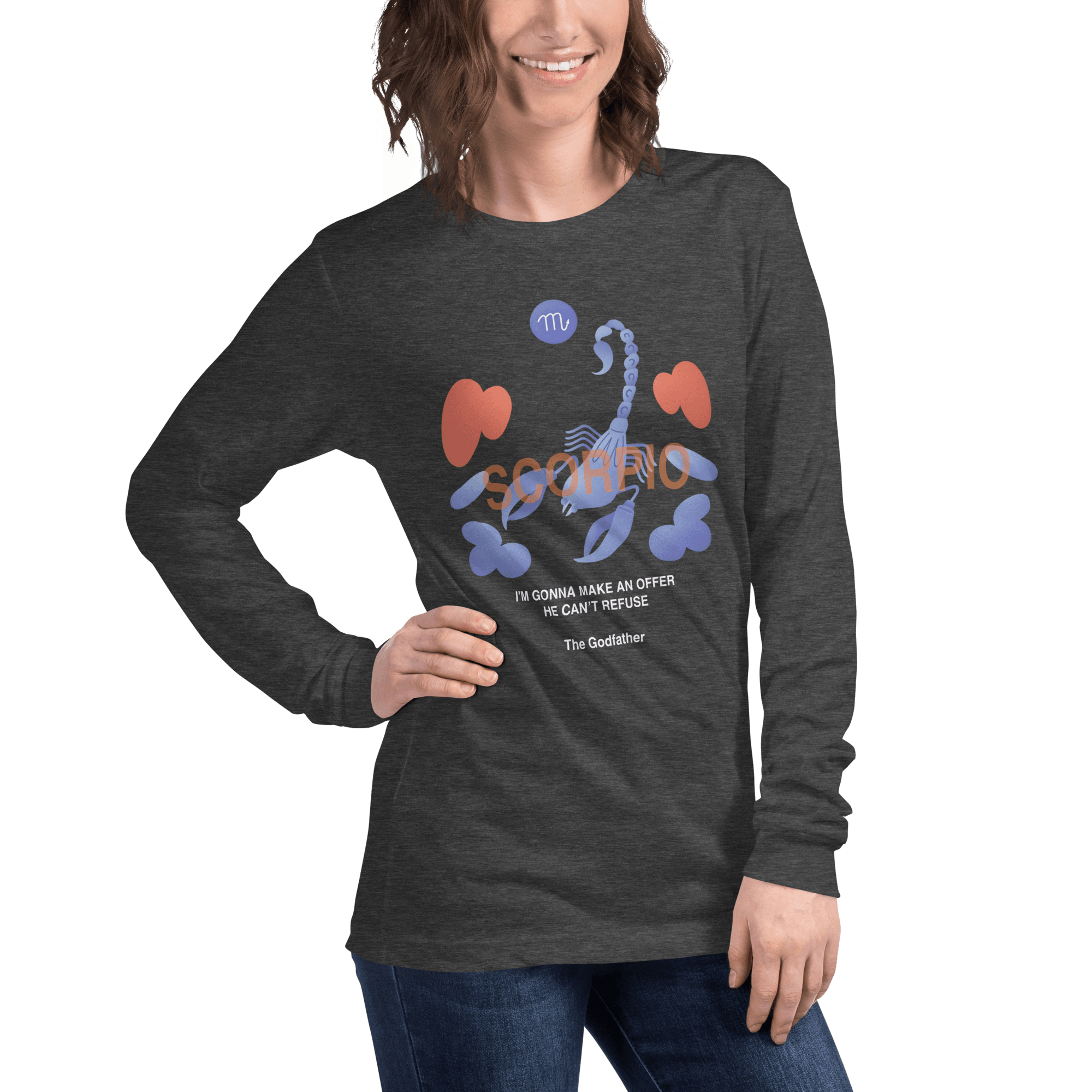 Scorpio Unisex Long Sleeve Tee - Godfather B Edition - 