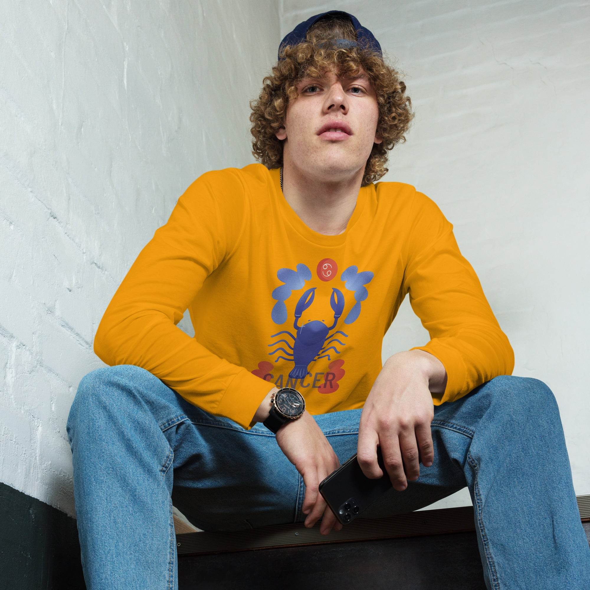Cancer Unisex Long Sleeve Tee - Raw Edition - 