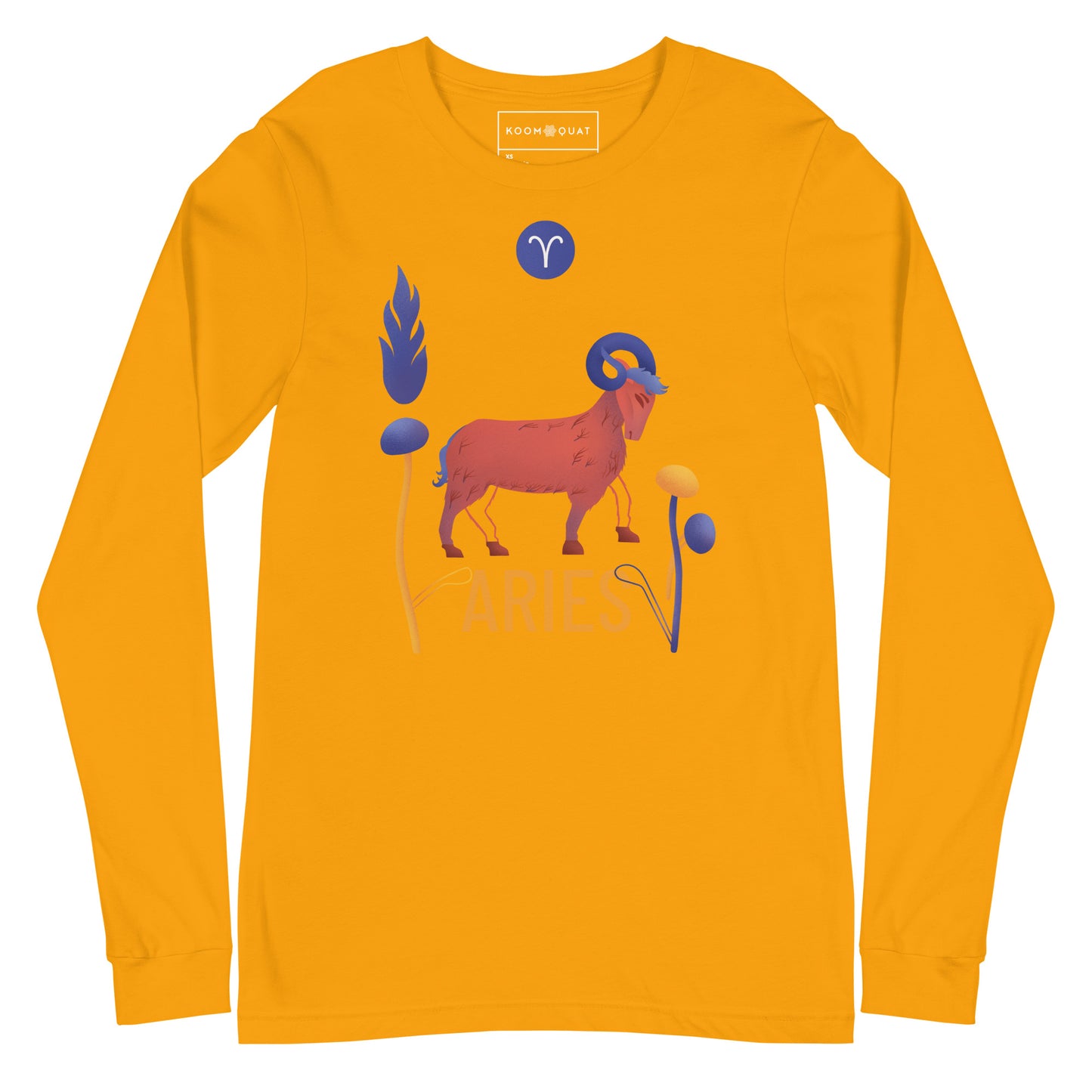 Aries Unisex Long Sleeve Tee Raw