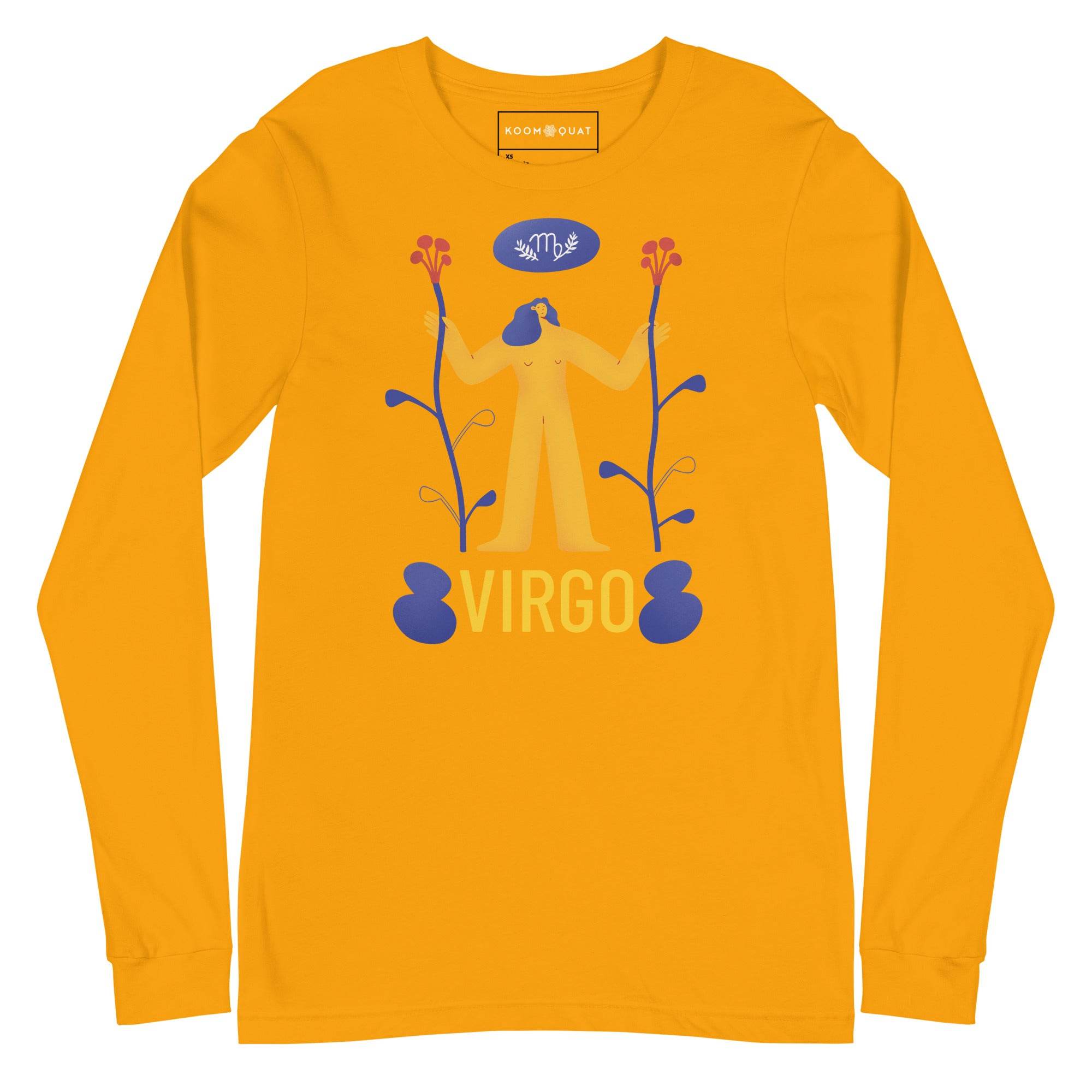 Virgo Unisex Long Sleeve Tee - Raw Edition - 