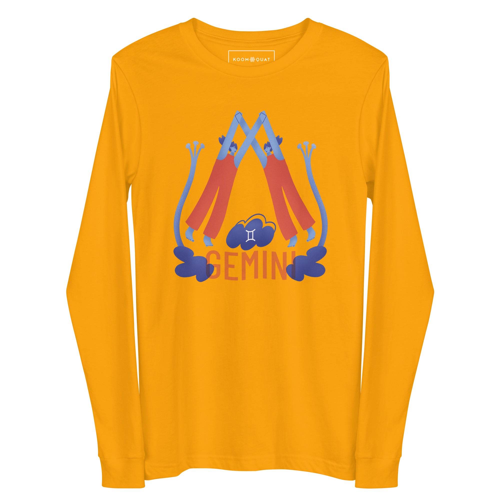 Gemini Unisex Long Sleeve Tee - Raw Edition - 