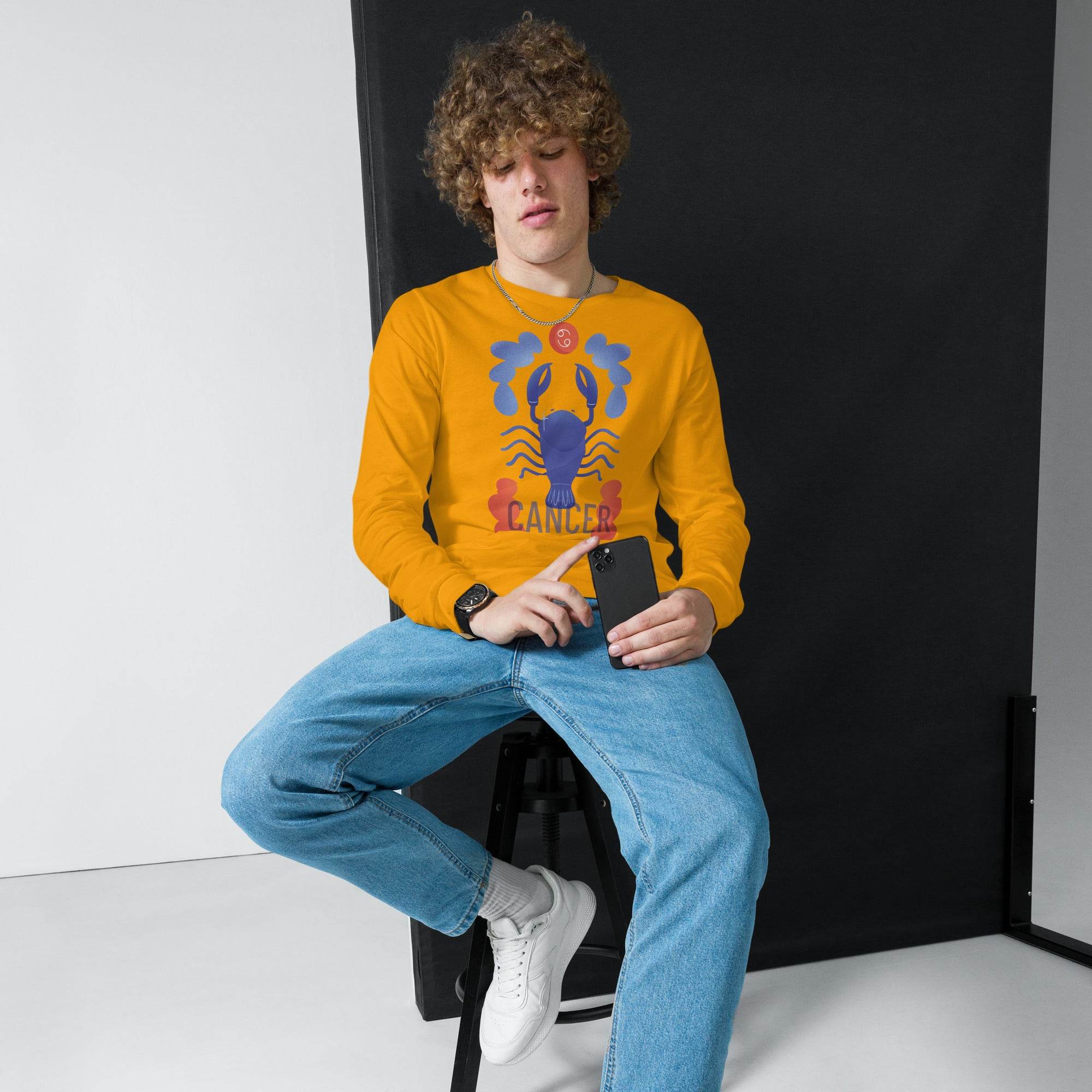 Cancer Unisex Long Sleeve Tee - Raw Edition - 