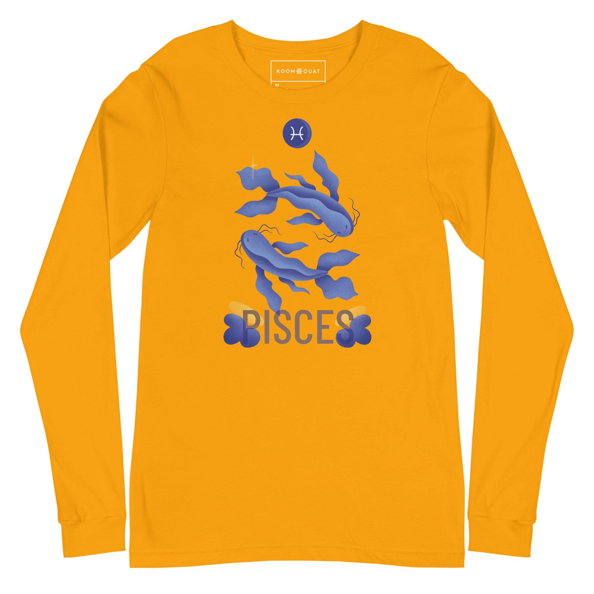 Pisces Unisex Long Sleeve Tee - Raw Edition - 