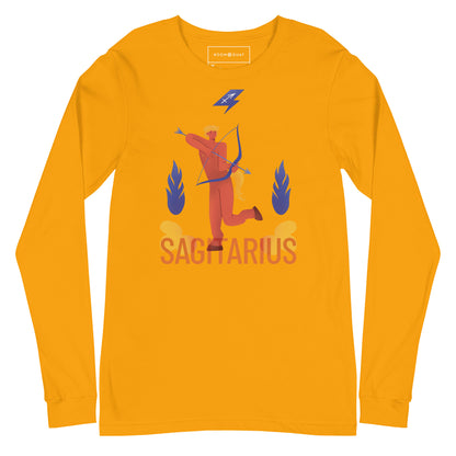 Sagittarius Unisex Long Sleeve Tee - Raw Edition