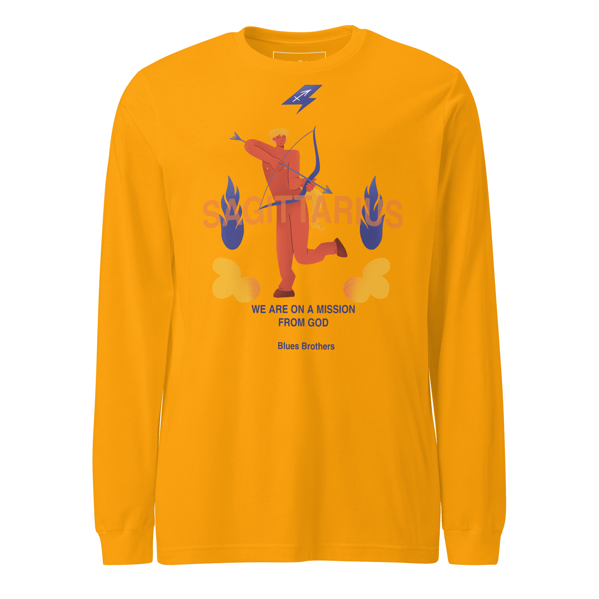 Sagittarius Unisex Long Sleeve Tee - The Blues Brothers Edition - 