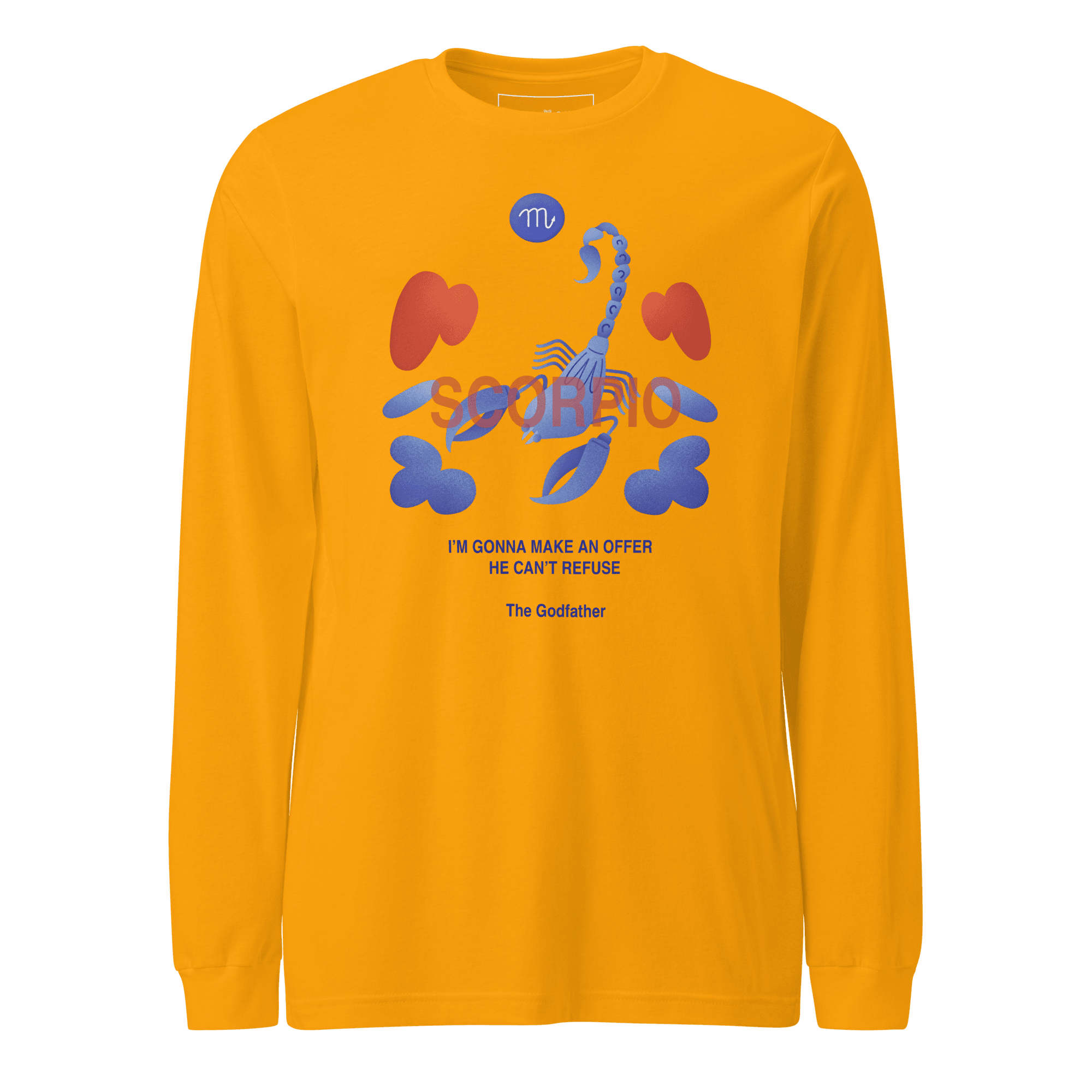 Scorpio Unisex Long Sleeve Tee - Godfather B Edition - 