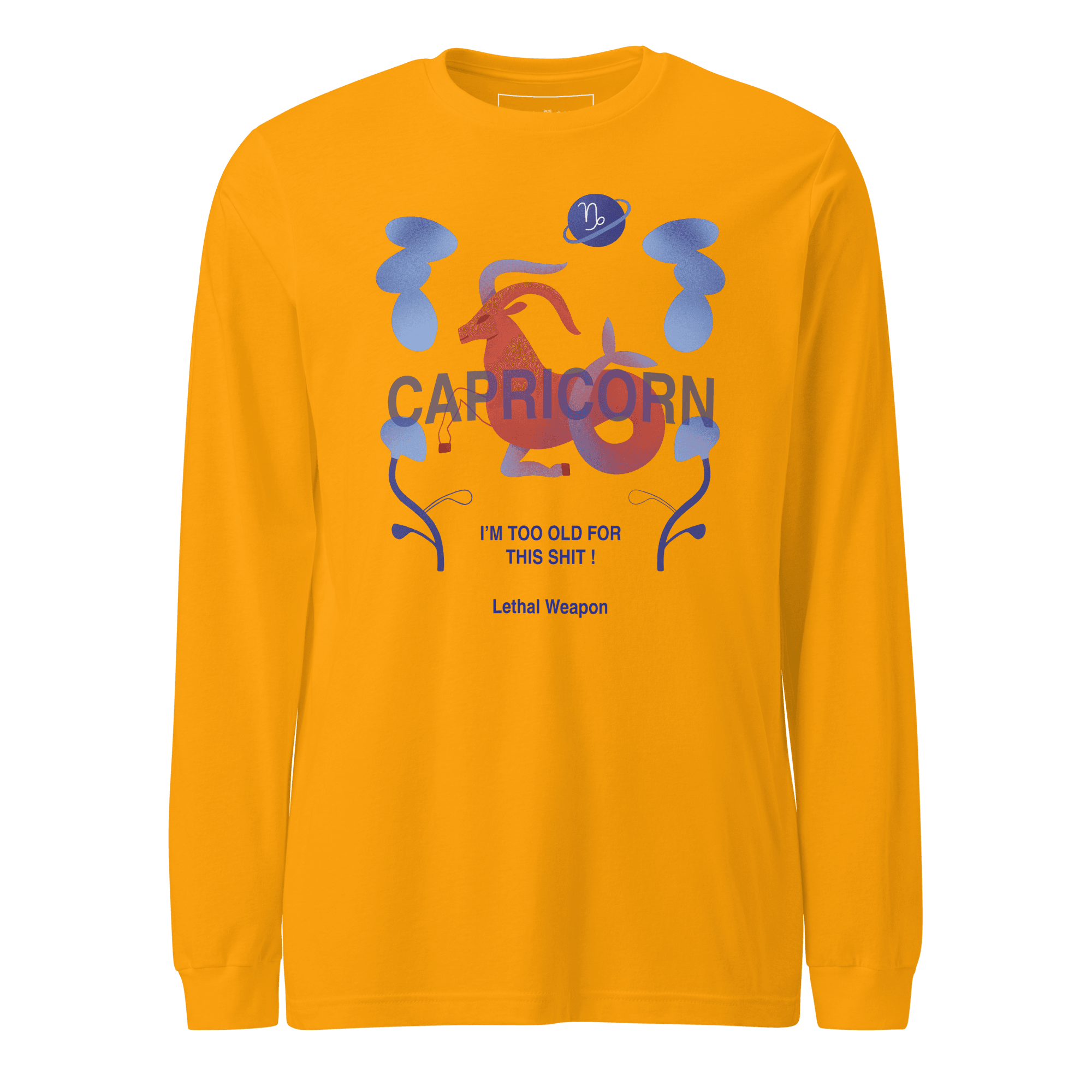 Capricorn Unisex Long Sleeve Tee - Lethal Weapon Edition - 