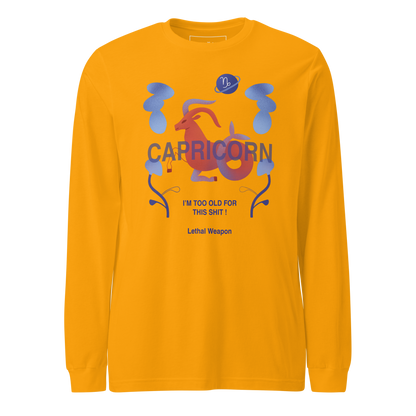 Capricorn Unisex Long Sleeve Tee - Lethal Weapon Edition