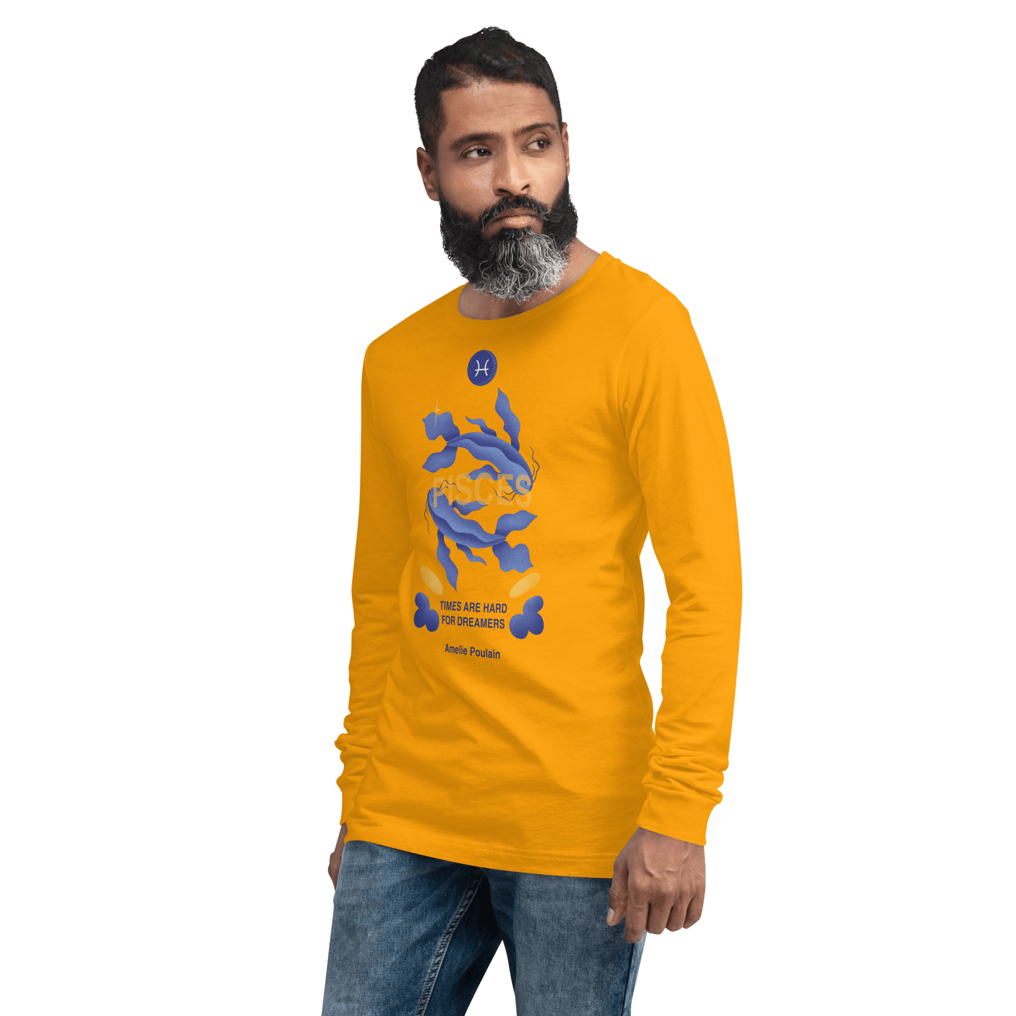 Pisces Unisex Long Sleeve Tee - Amelie Poulain Edition - 