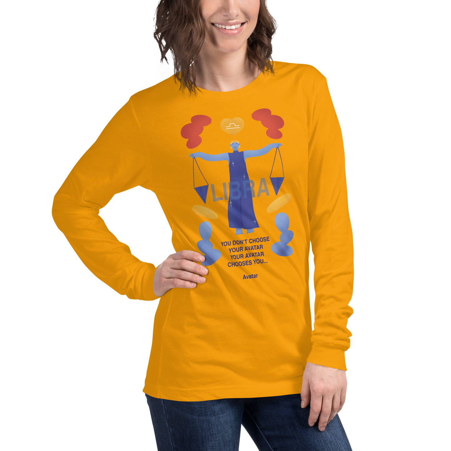 Libra Unisex Long Sleeve Tee - Avatar Edition