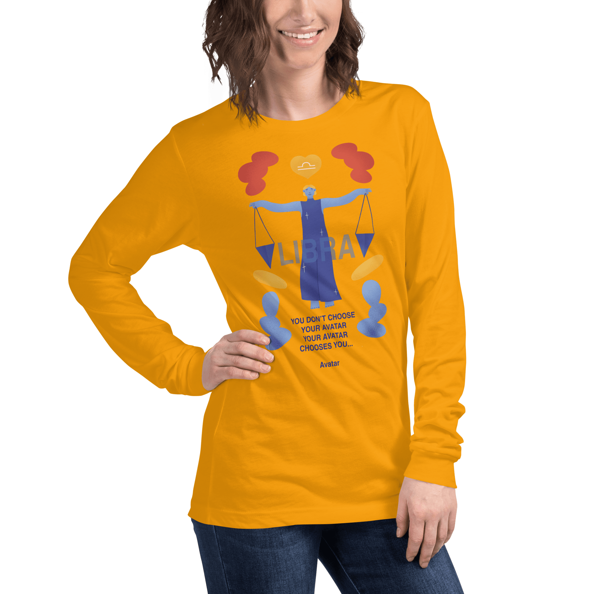 Libra Unisex Long Sleeve Tee - Avatar Edition - 