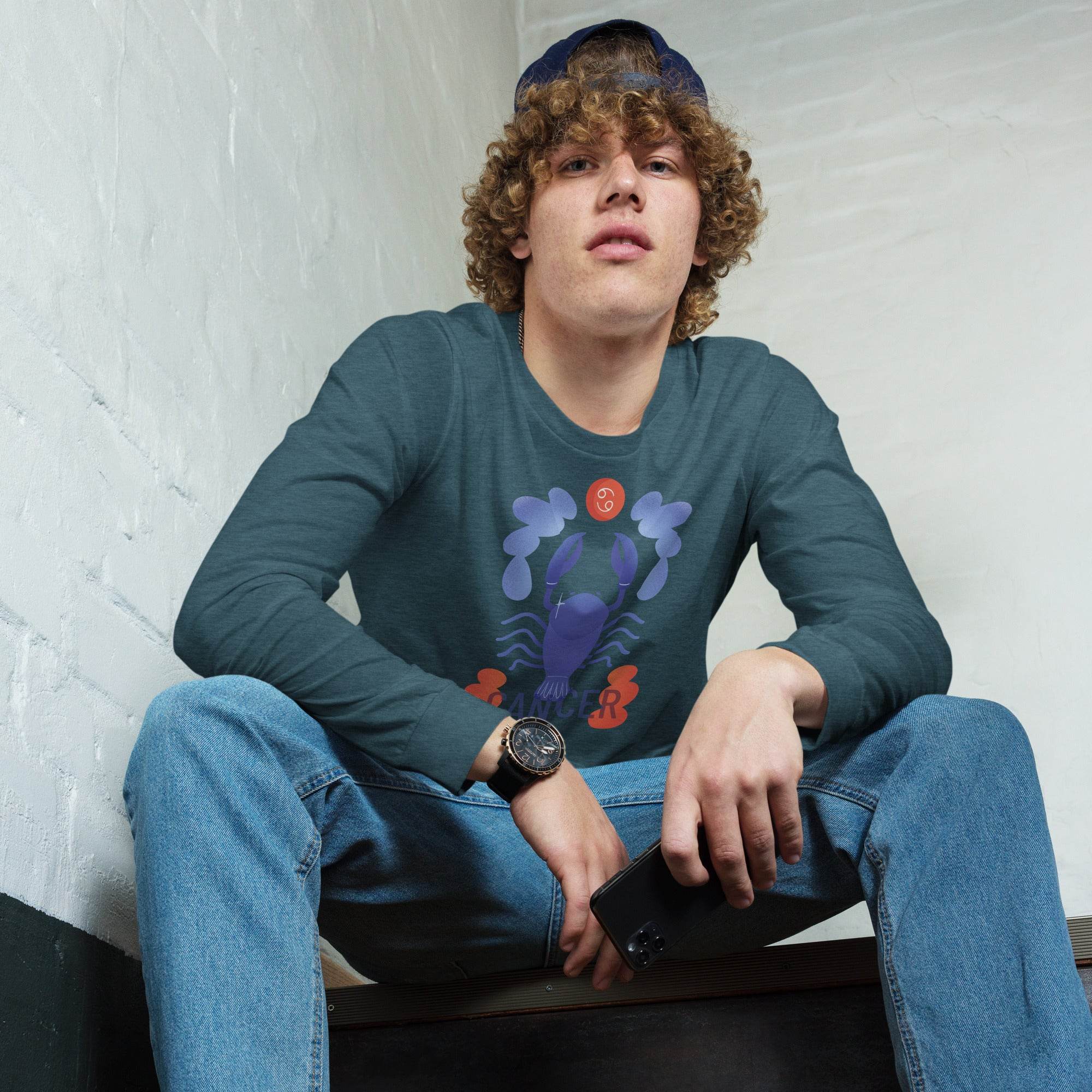 Cancer Unisex Long Sleeve Tee - Raw Edition - 