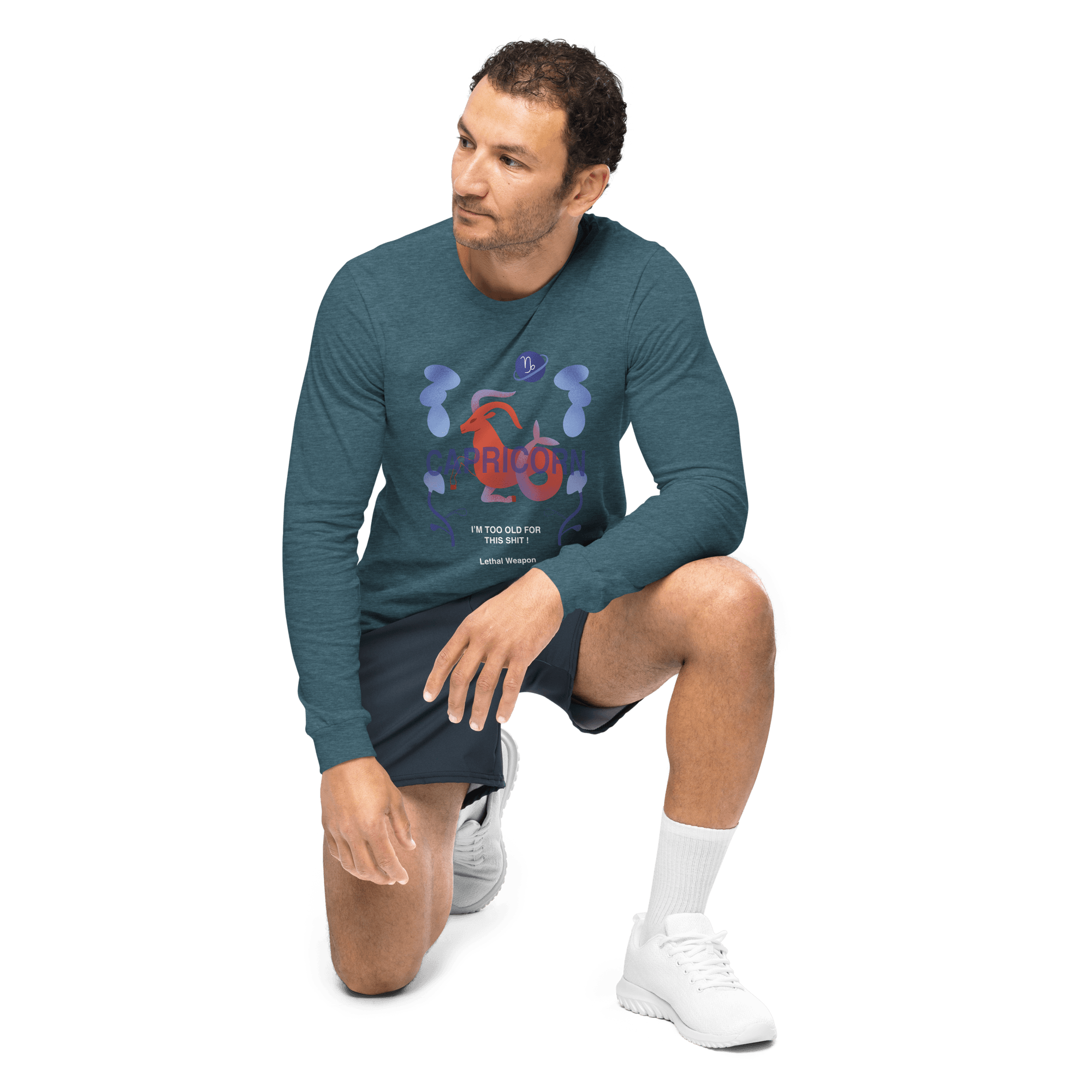 Capricorn Unisex Long Sleeve Tee - Lethal Weapon Edition - 