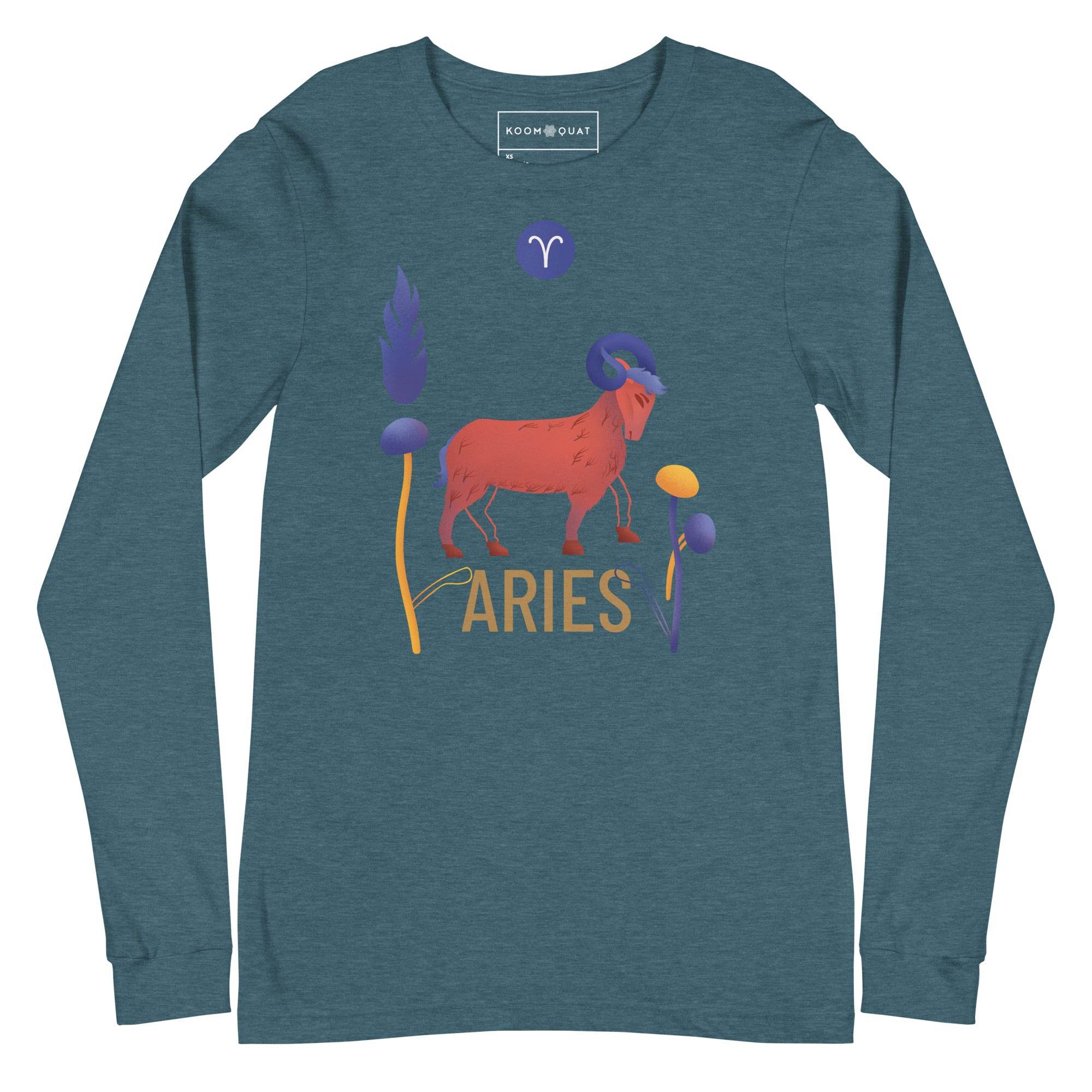 Aries Unisex Long Sleeve Tee Raw - 