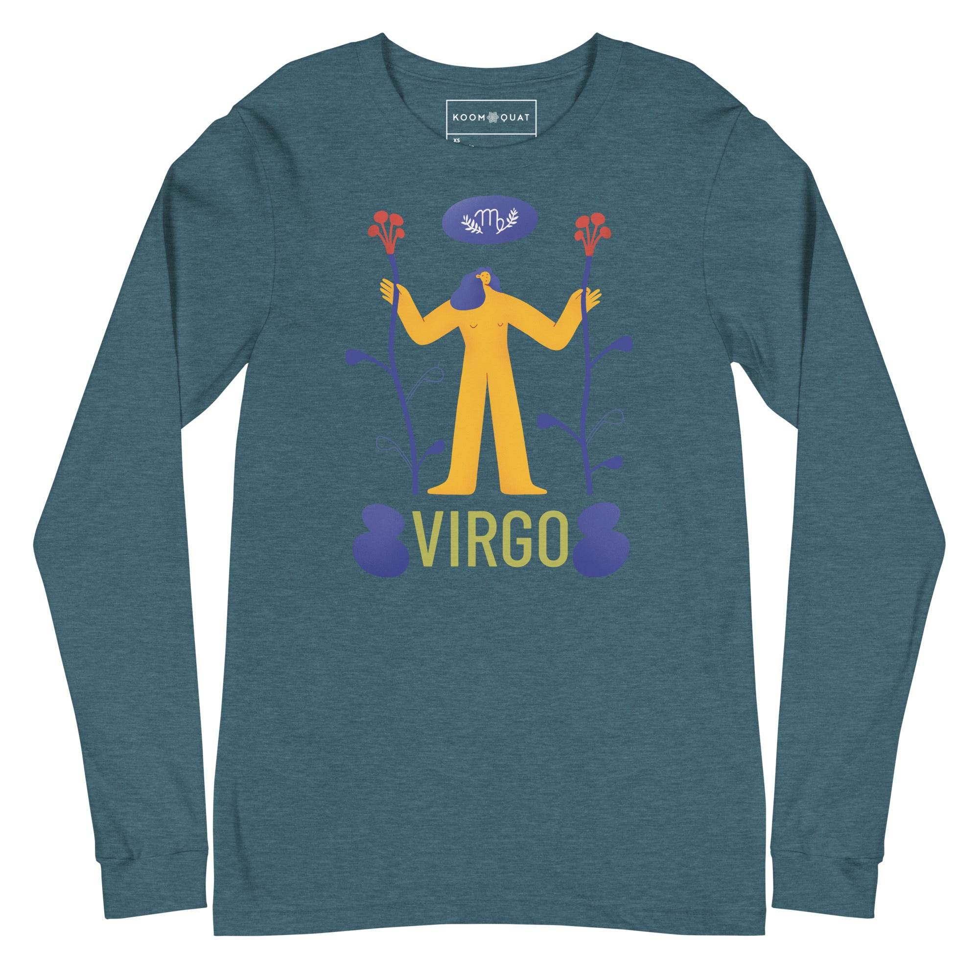 Virgo Unisex Long Sleeve Tee - Raw Edition - 