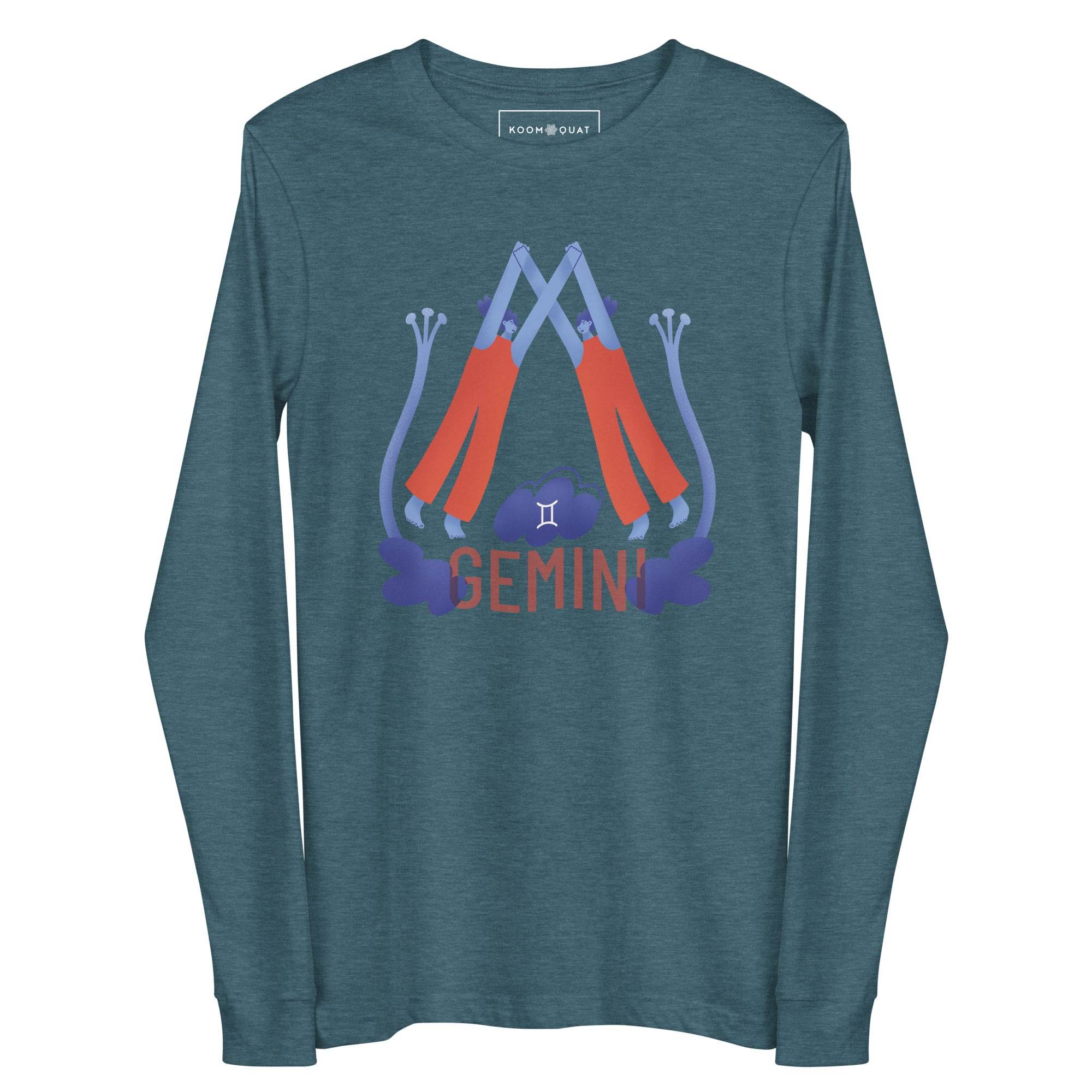 Gemini Unisex Long Sleeve Tee - Raw Edition - 